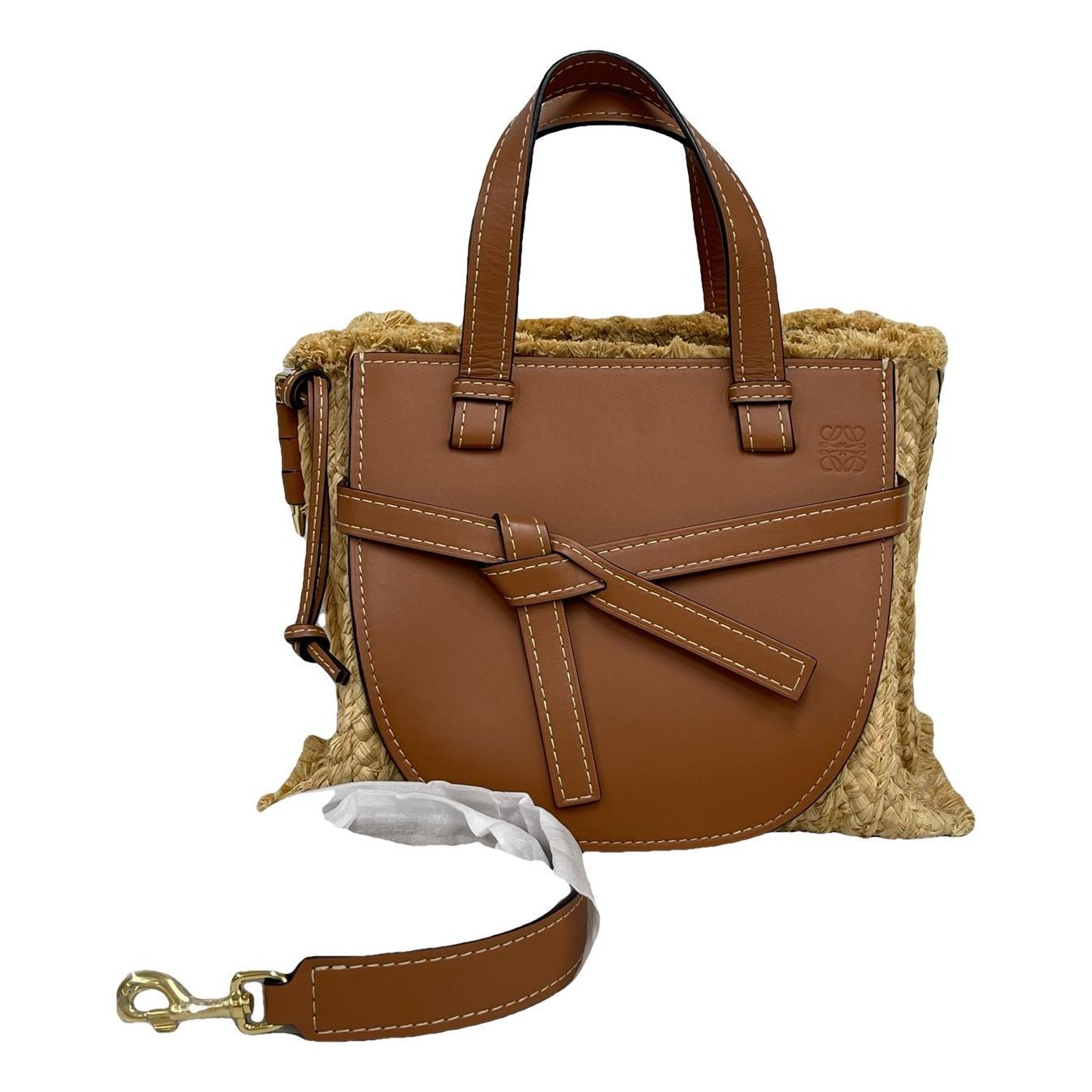 Leather handbag