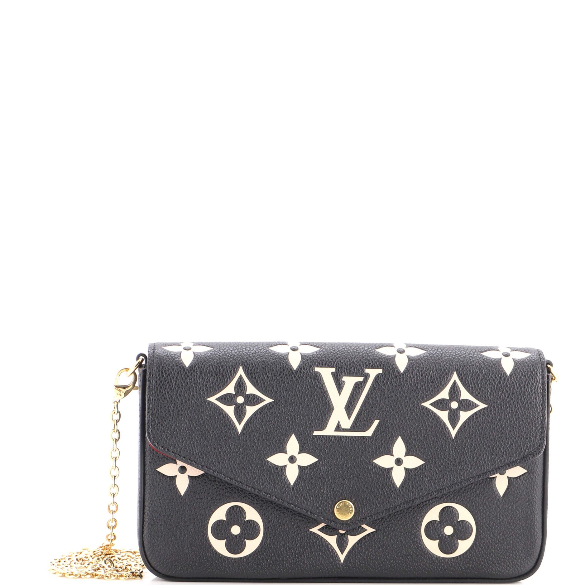 Felicie Pochette Bicolor Monogram Empreinte Giant