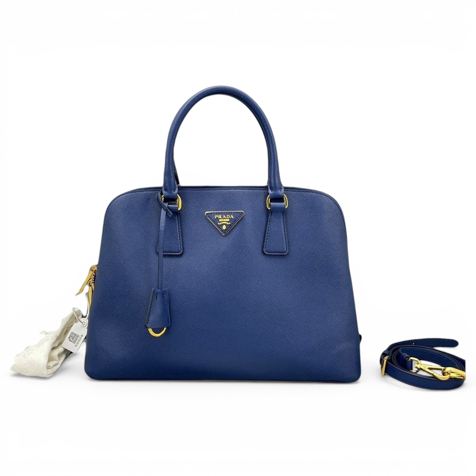 Promenade leather handbag