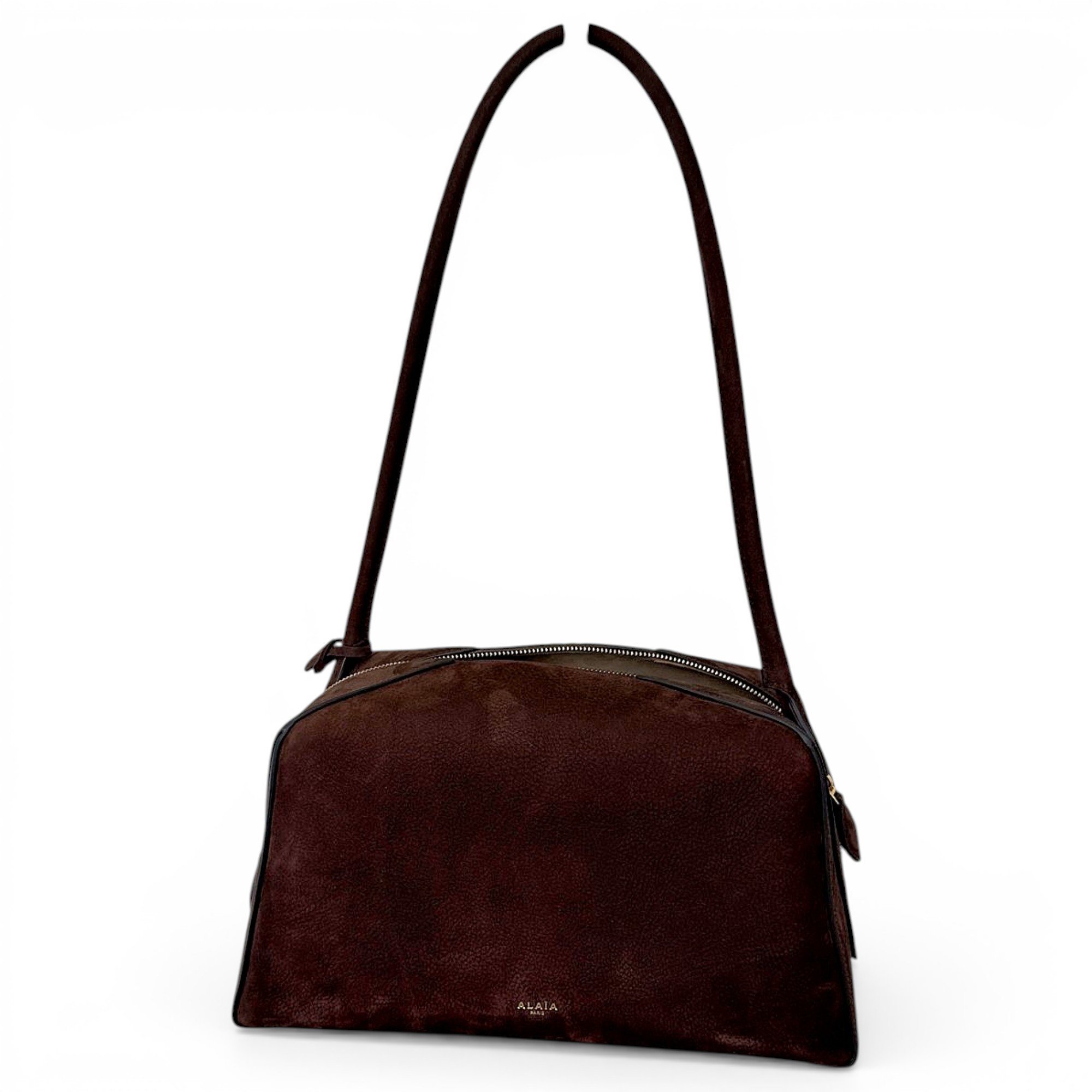 Alaia Le Bouledogue leather handbag