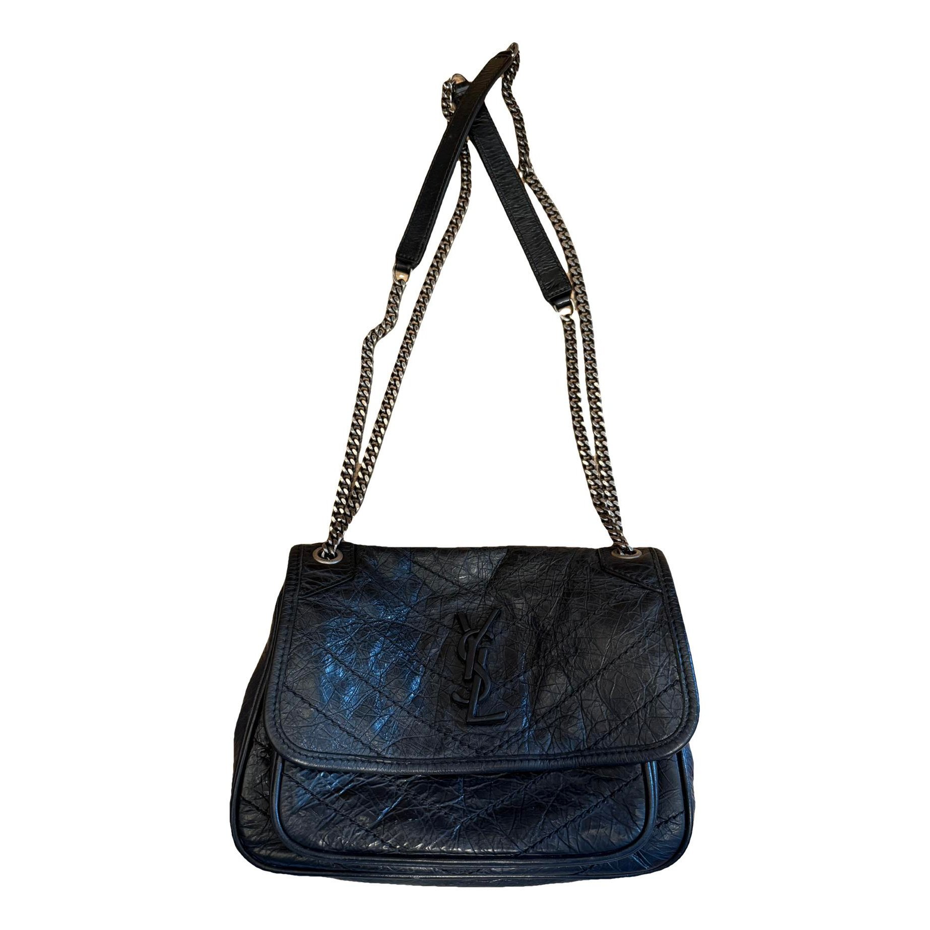 Niki leather crossbody bag