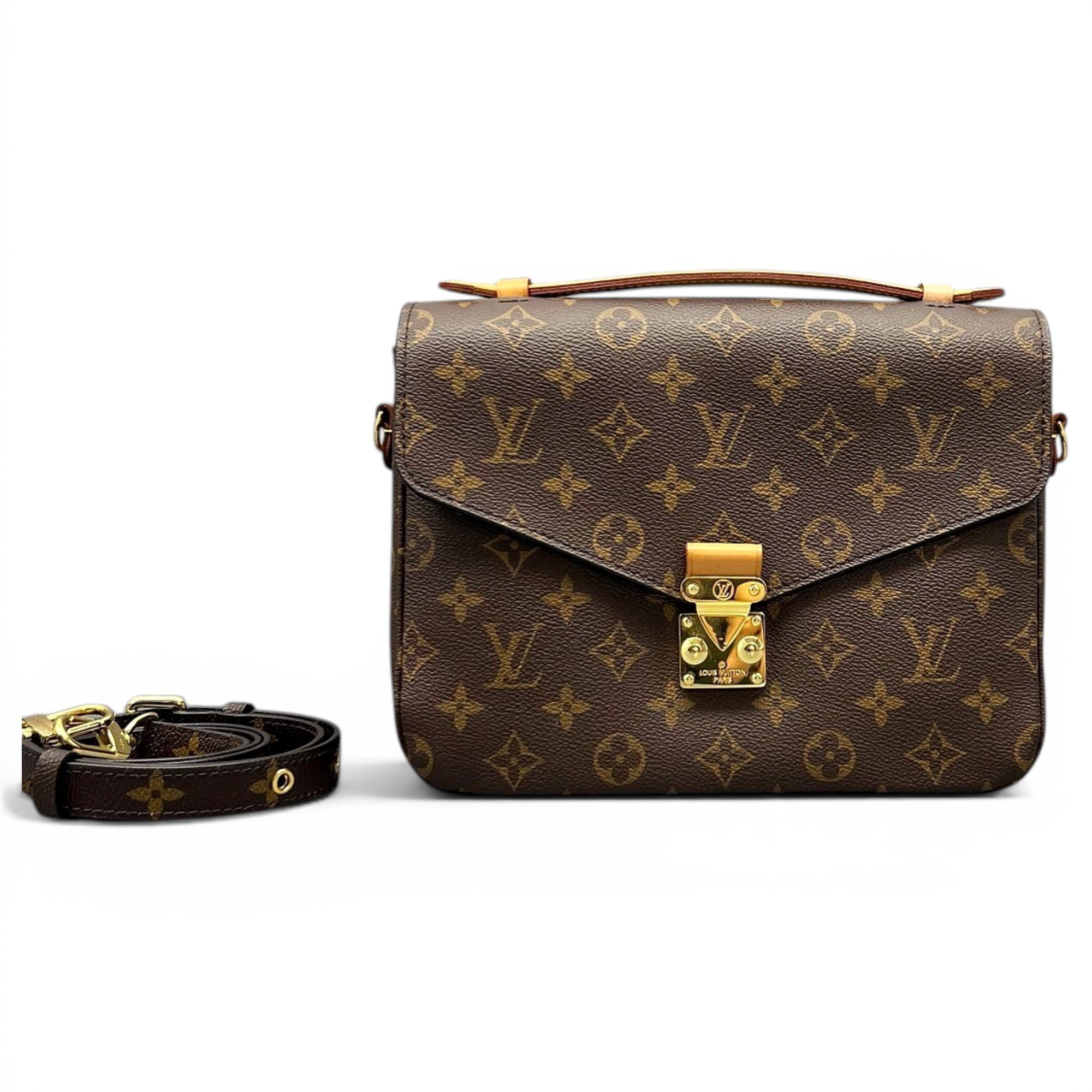 Metis leather handbag