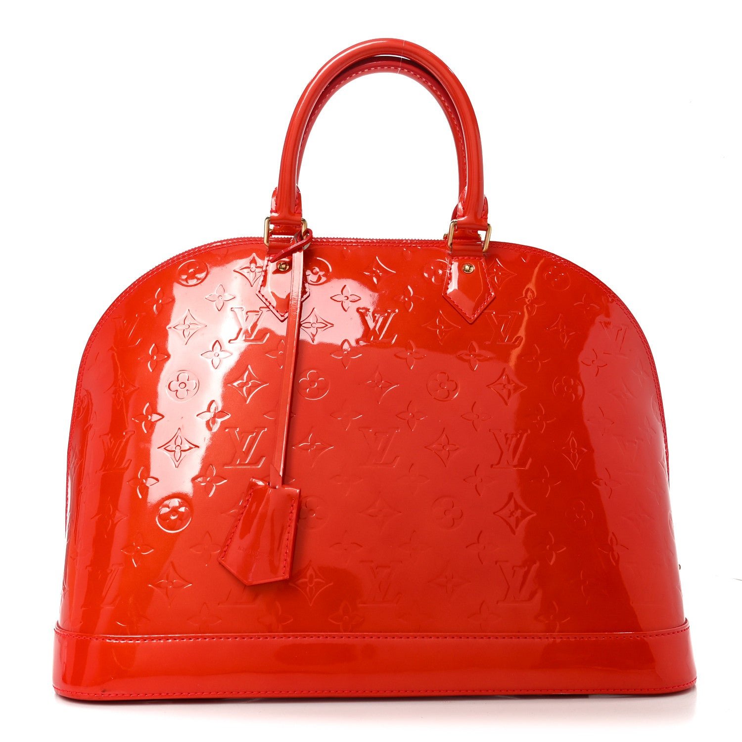Louis Vuitton Vernis Alma GM Rouge Grenadine
