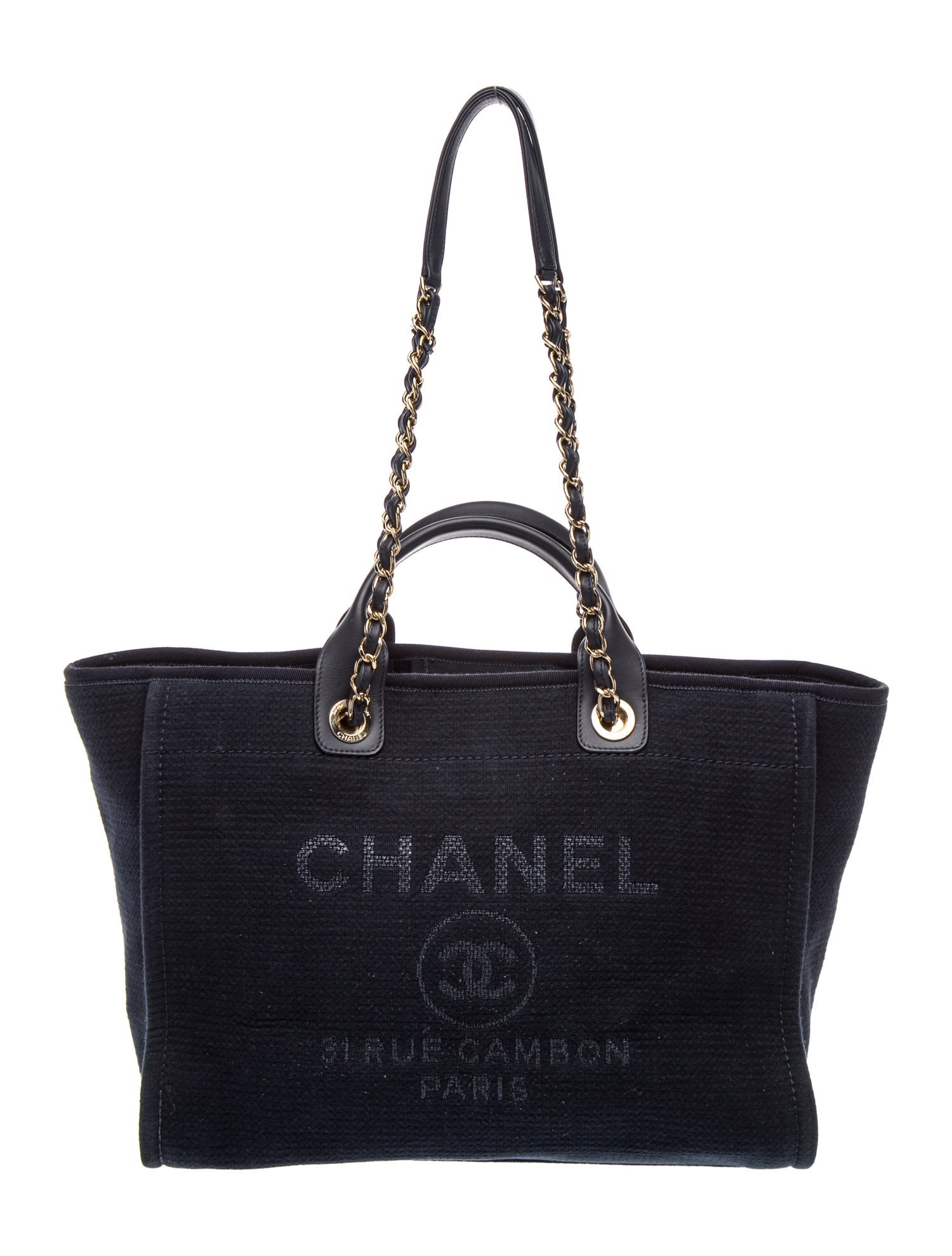 Chanel Medium Deauville Shopping Tote