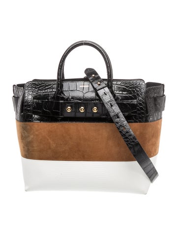 Burberry Leather Belt Tote