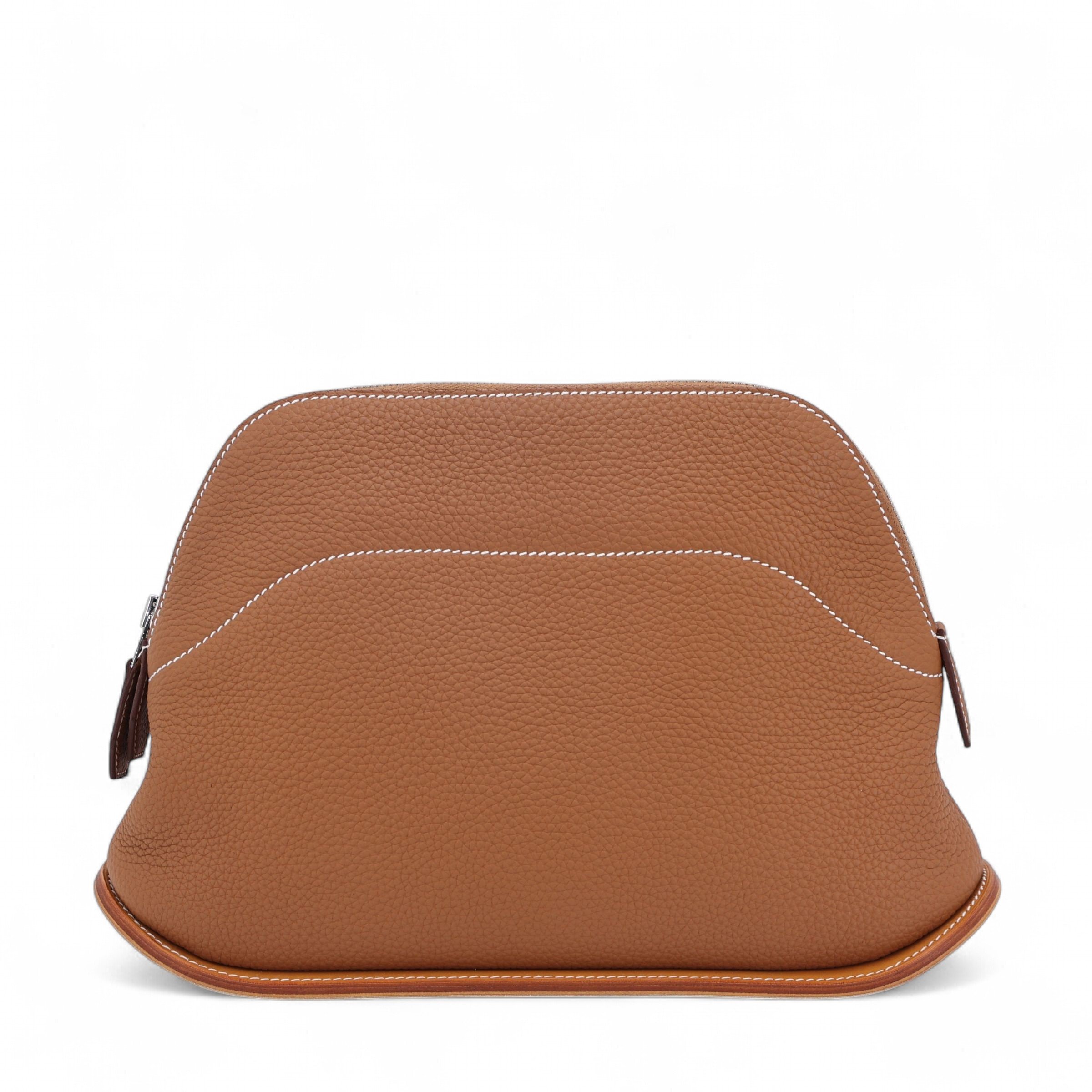 Hermes Unused ( Rank NS ) HERMÈS Bolide 31 Skate Gold (37) Togo Palladium hardware U (2022)