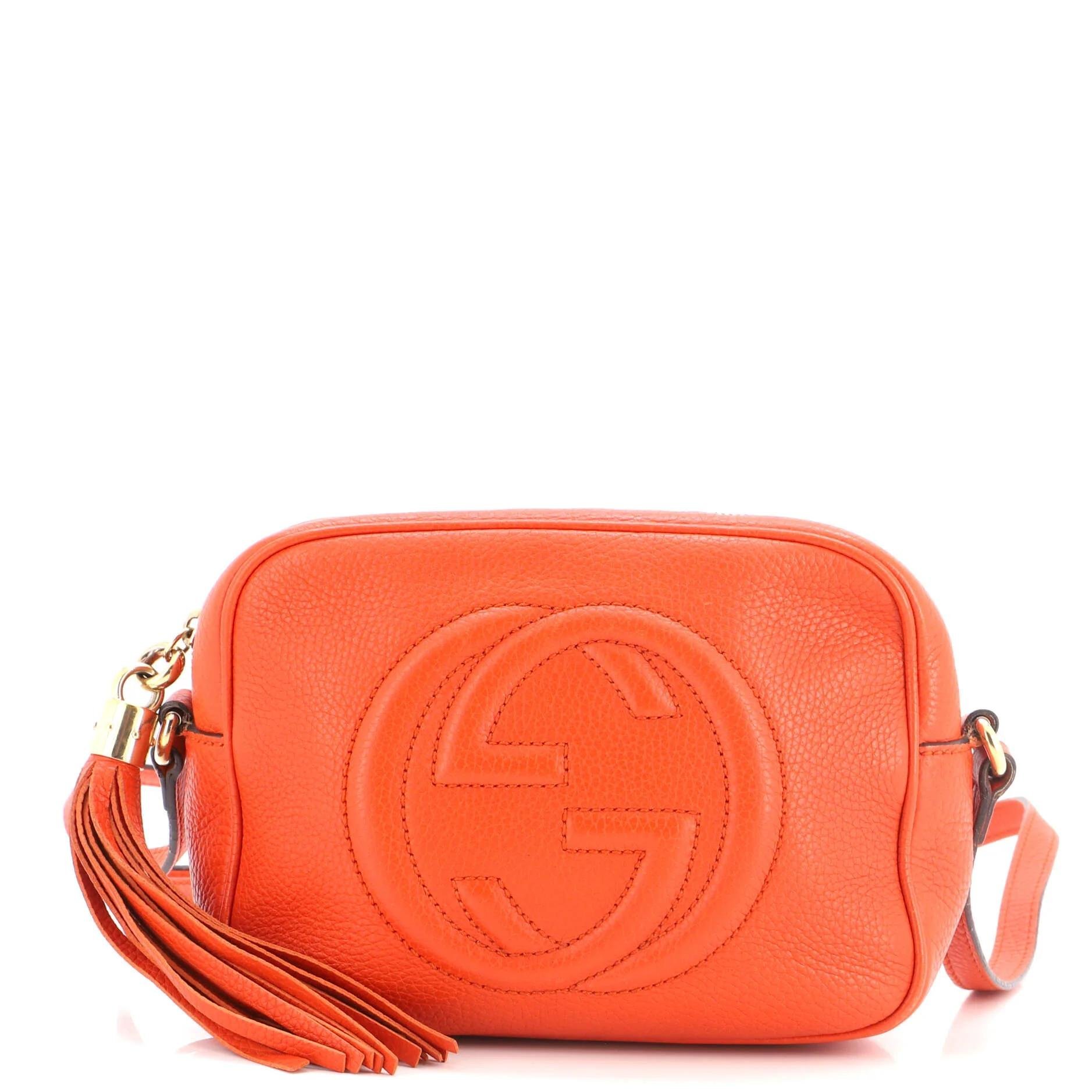 Leather crossbody bag