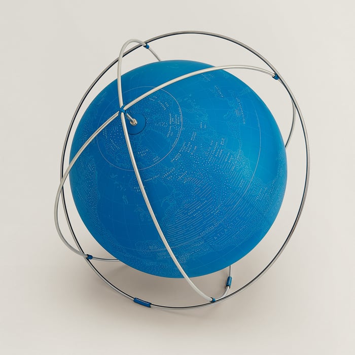 Bleu Hydra Nereus 24 Submarine Relief Globe