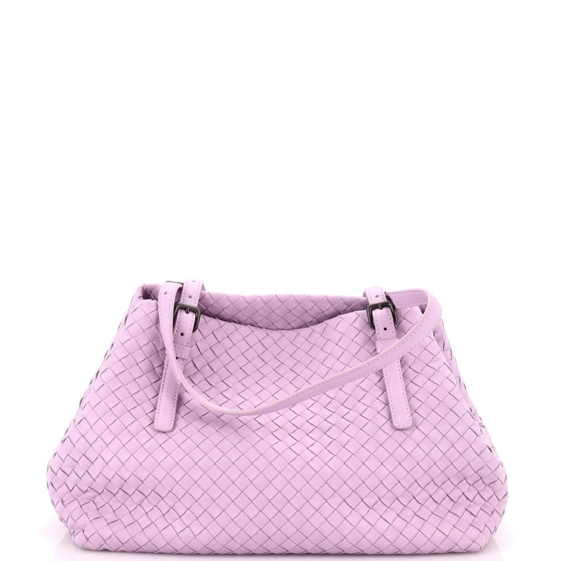 Leather tote