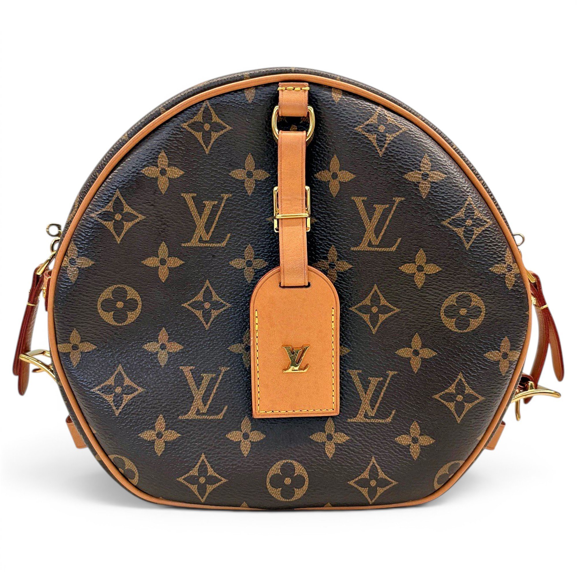 Boîte chapeau souple leather crossbody bag