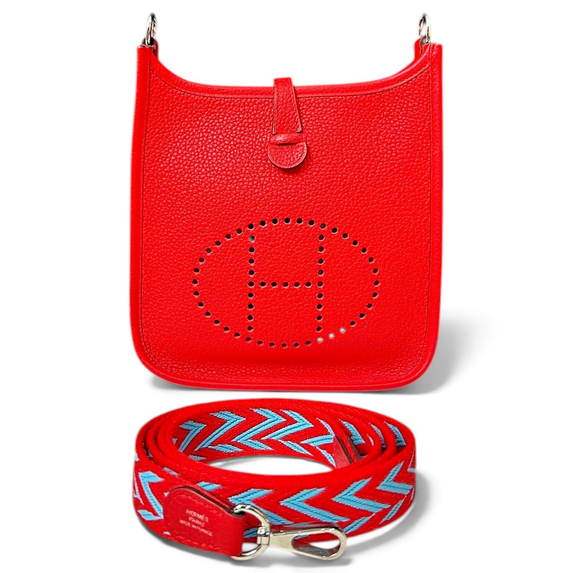 Mini Evelyne leather handbag