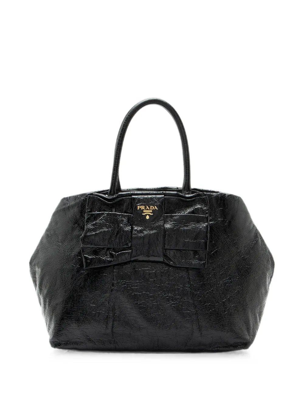 Nappa Fiocco bow tote bag