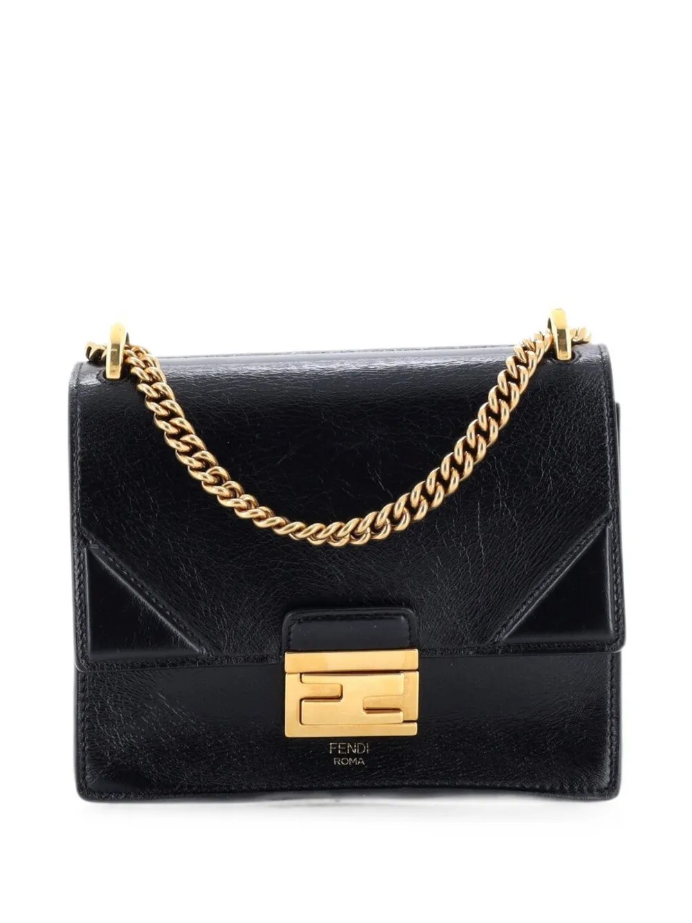 Kan U Shoulder Bag Leather Small crossbody bag
