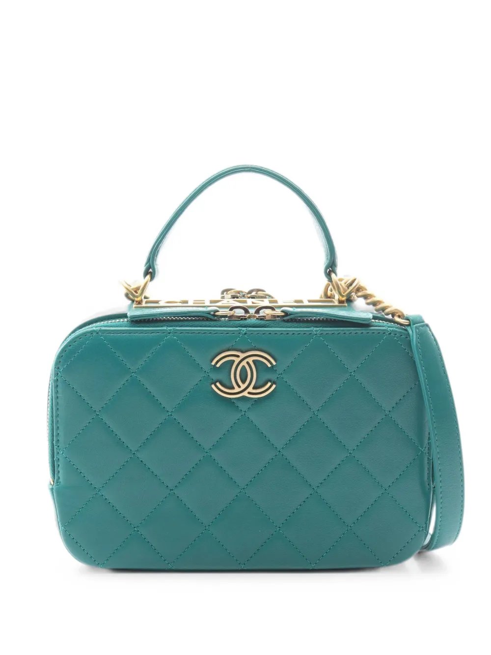 2019 double-zip shoulder bag