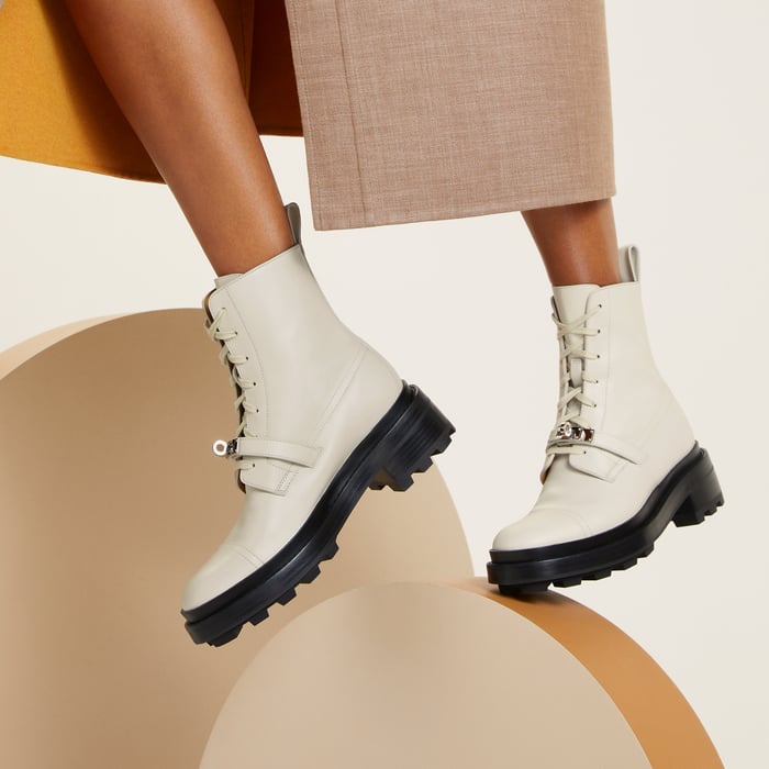 Blanc De Paris Funk Ankle Boot