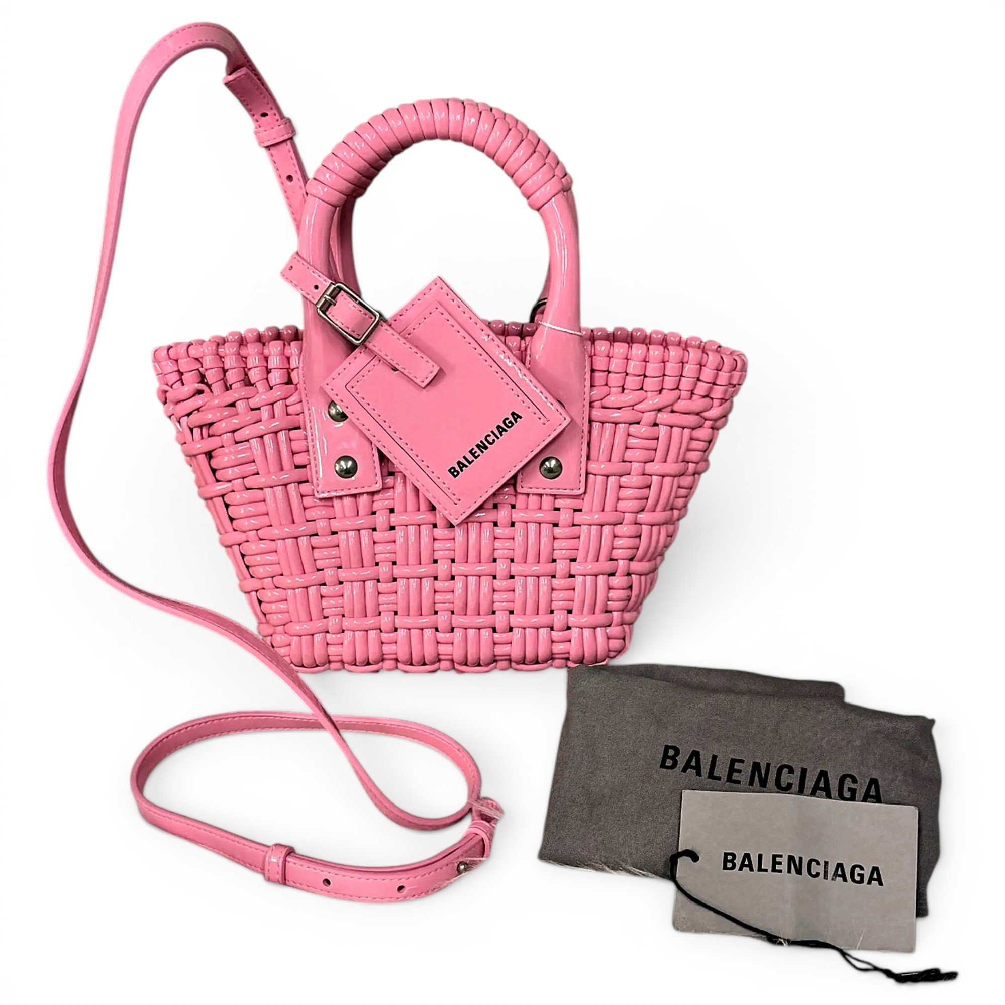 Bistro Panier leather crossbody bag