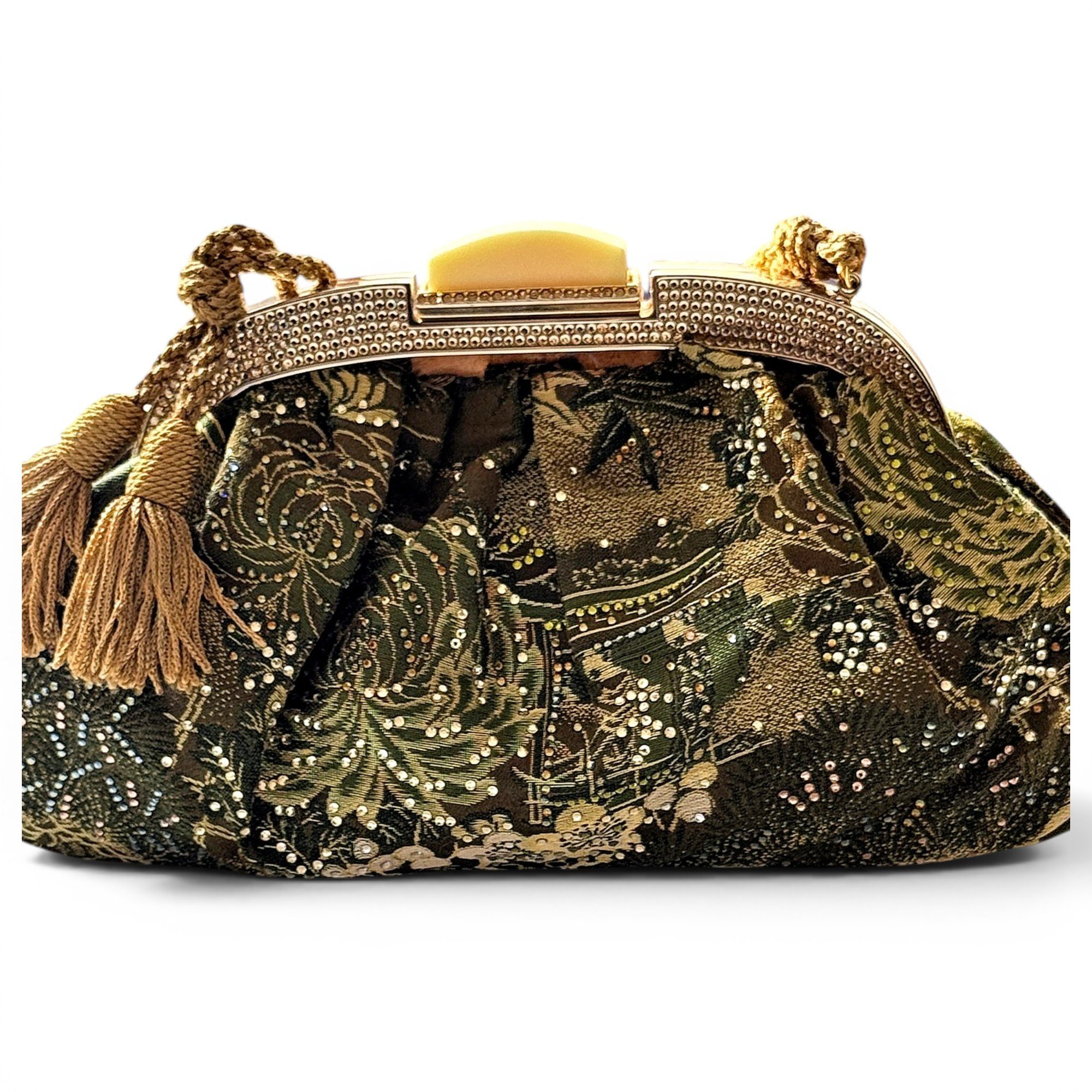 Judith Leiber Silk clutch bag