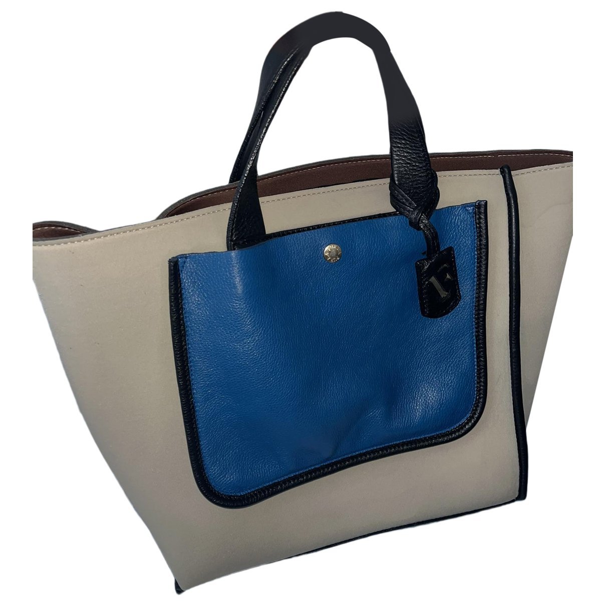 Leather tote
