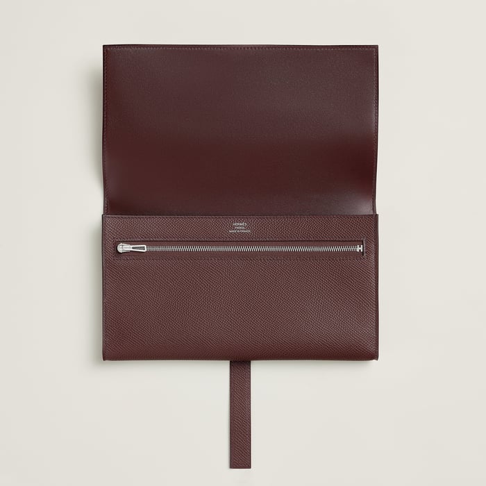 Rouge Sellier New H Passant Toutenmain Wallet