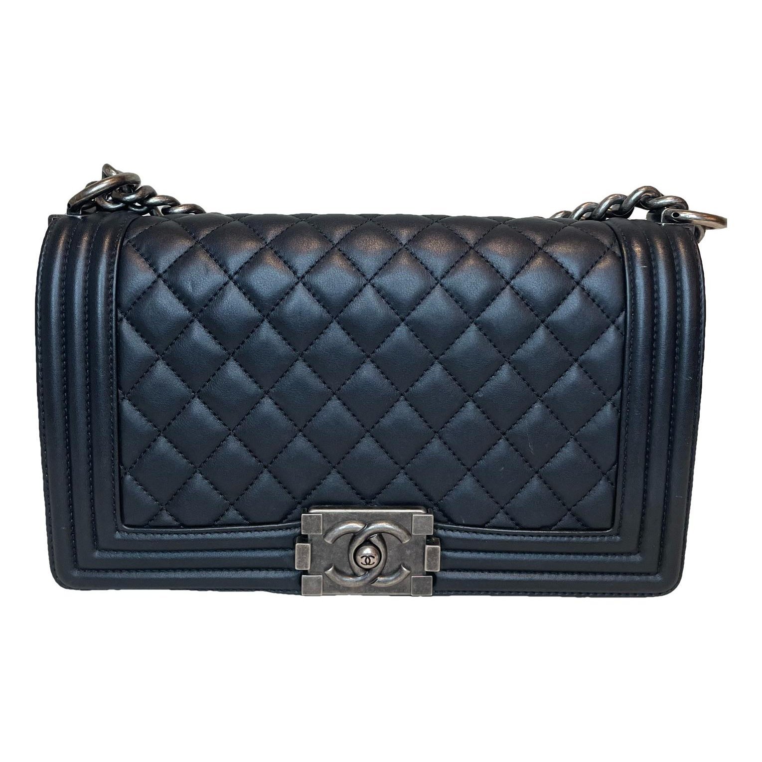Boy leather crossbody bag