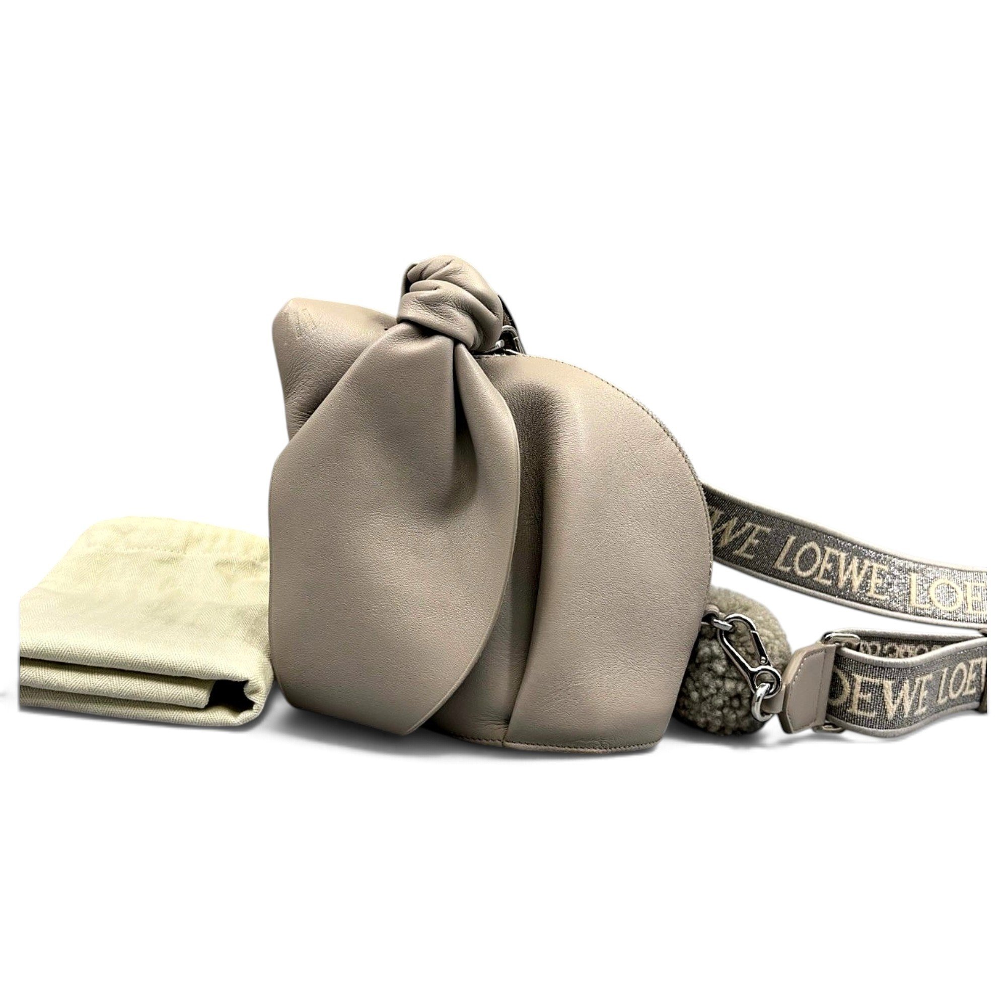 Animals leather handbag