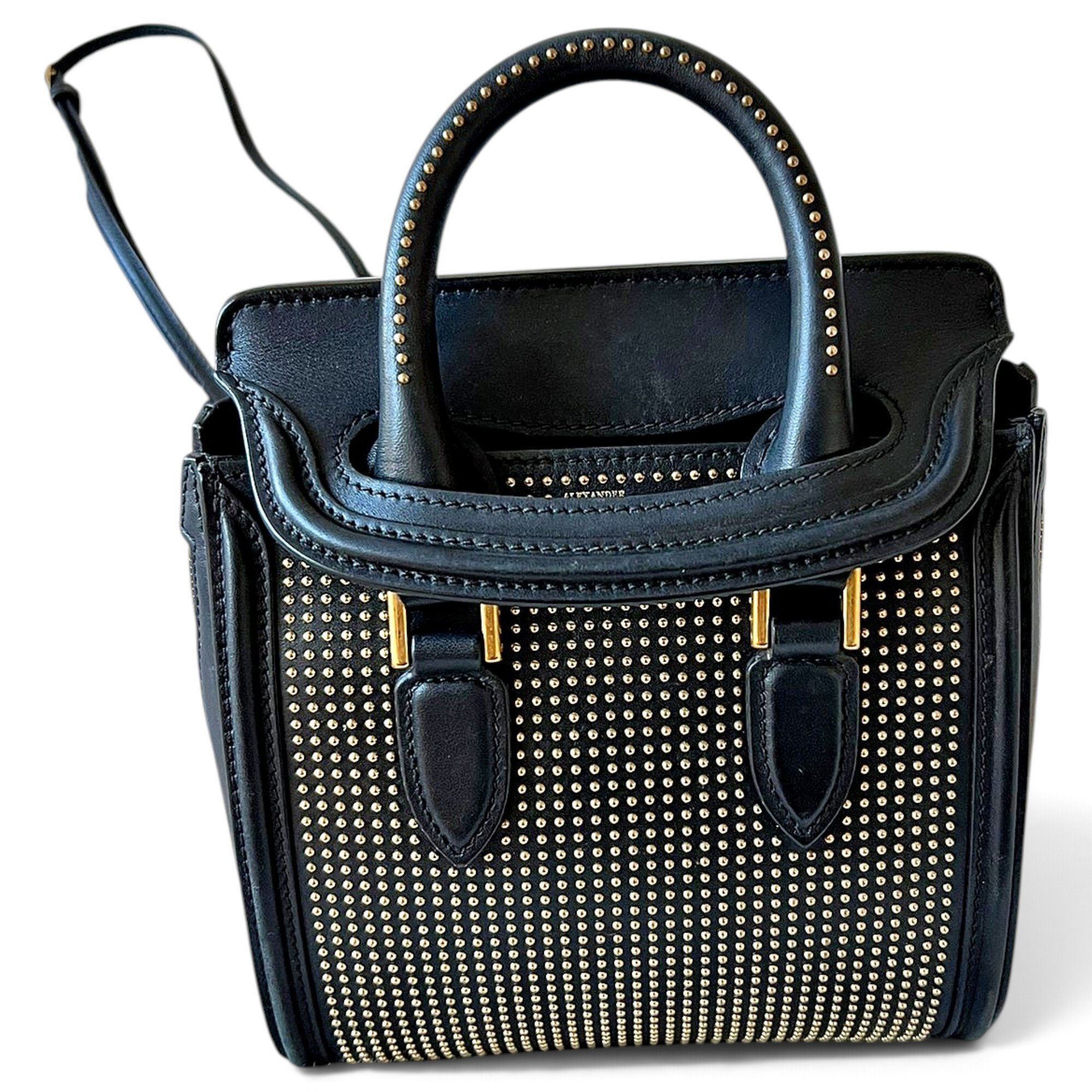 Alexander McQueen Heroine leather mini bag