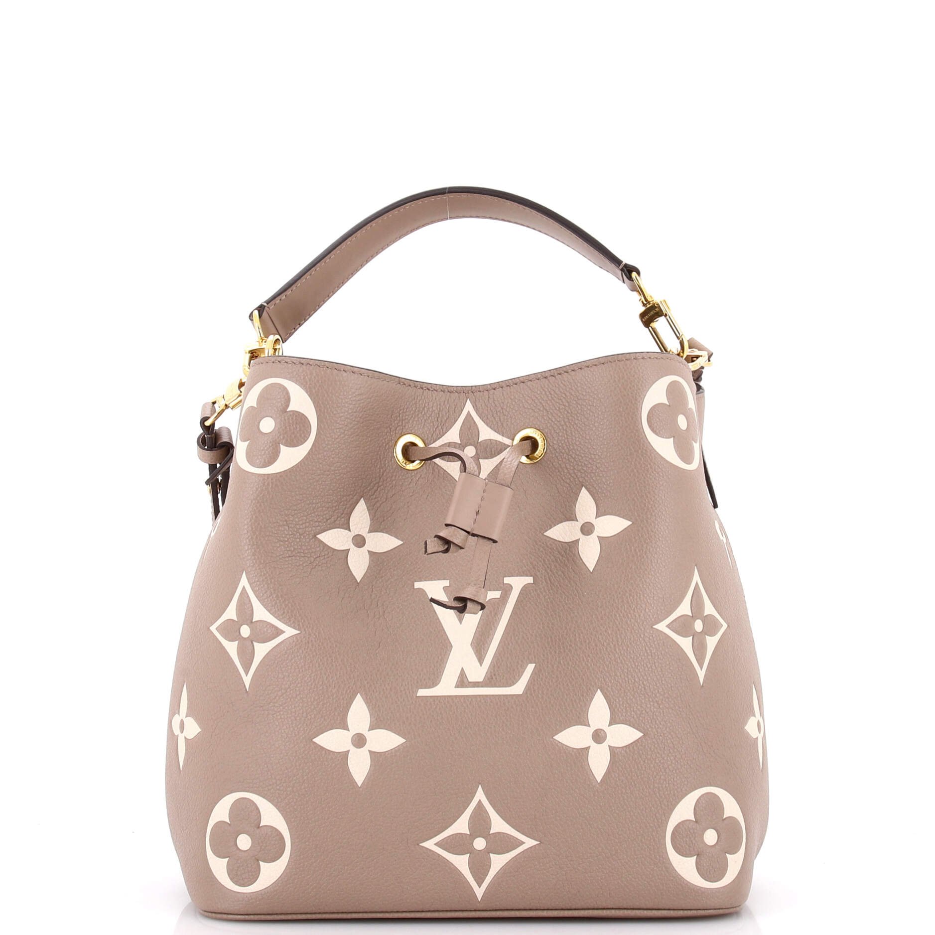 NeoNoe Handbag Bicolor Monogram Empreinte Giant MM