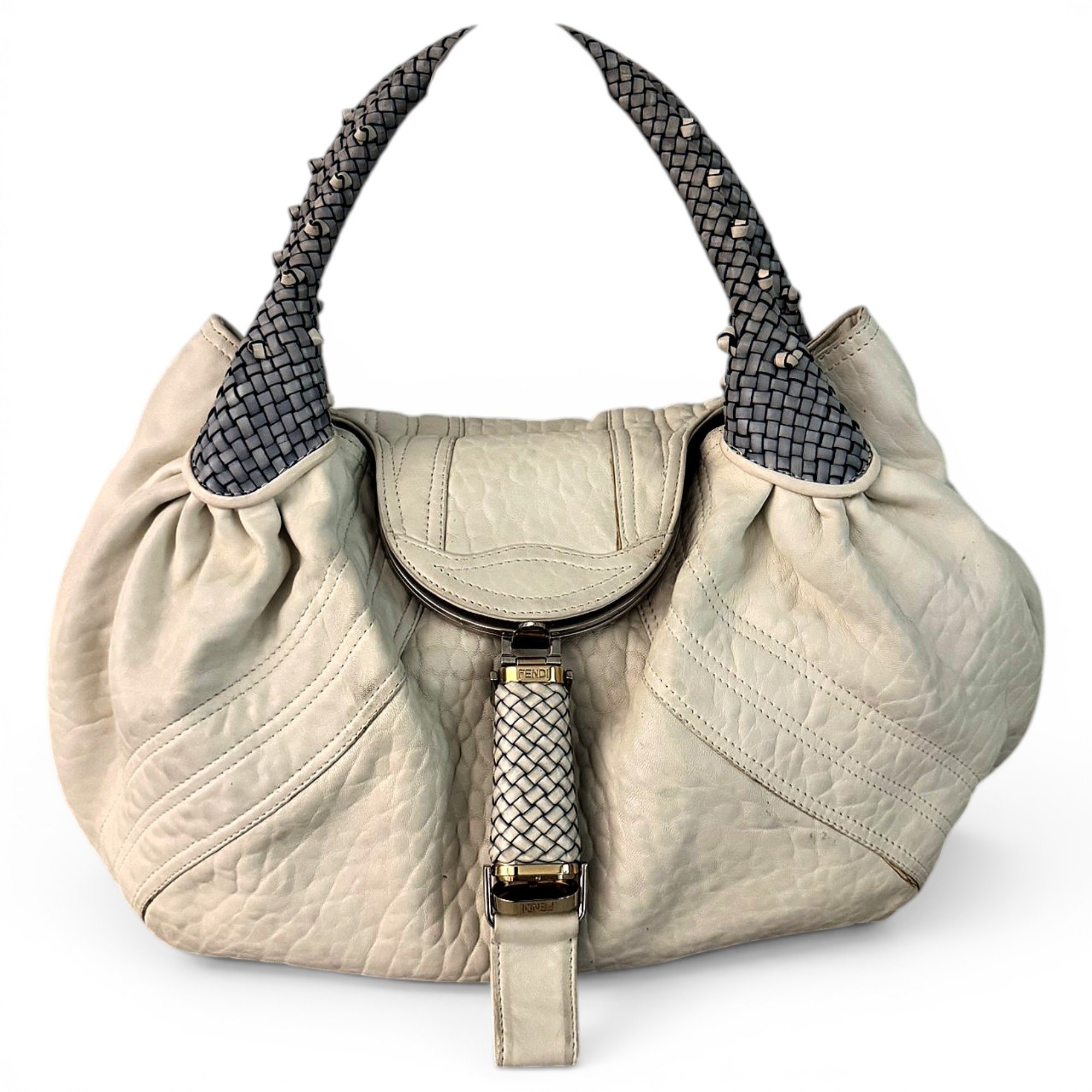 Spy leather handbag