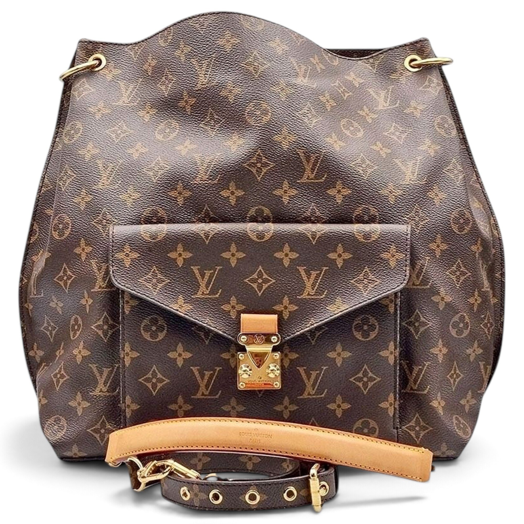 Metis leather tote