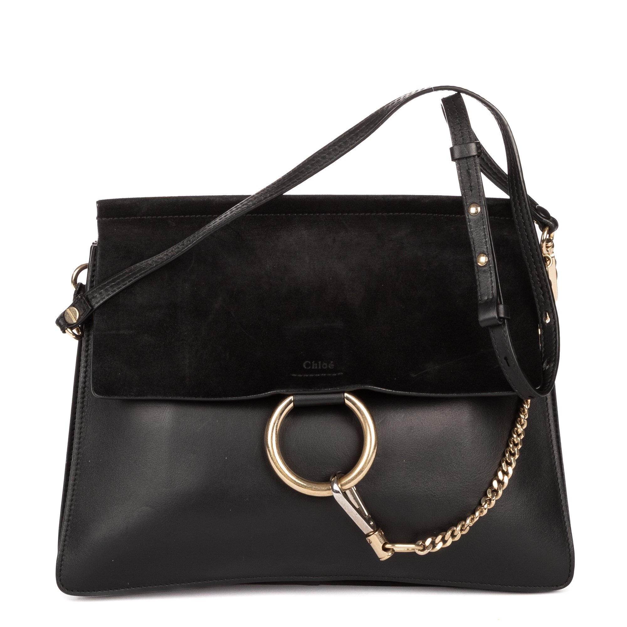 Faye leather handbag