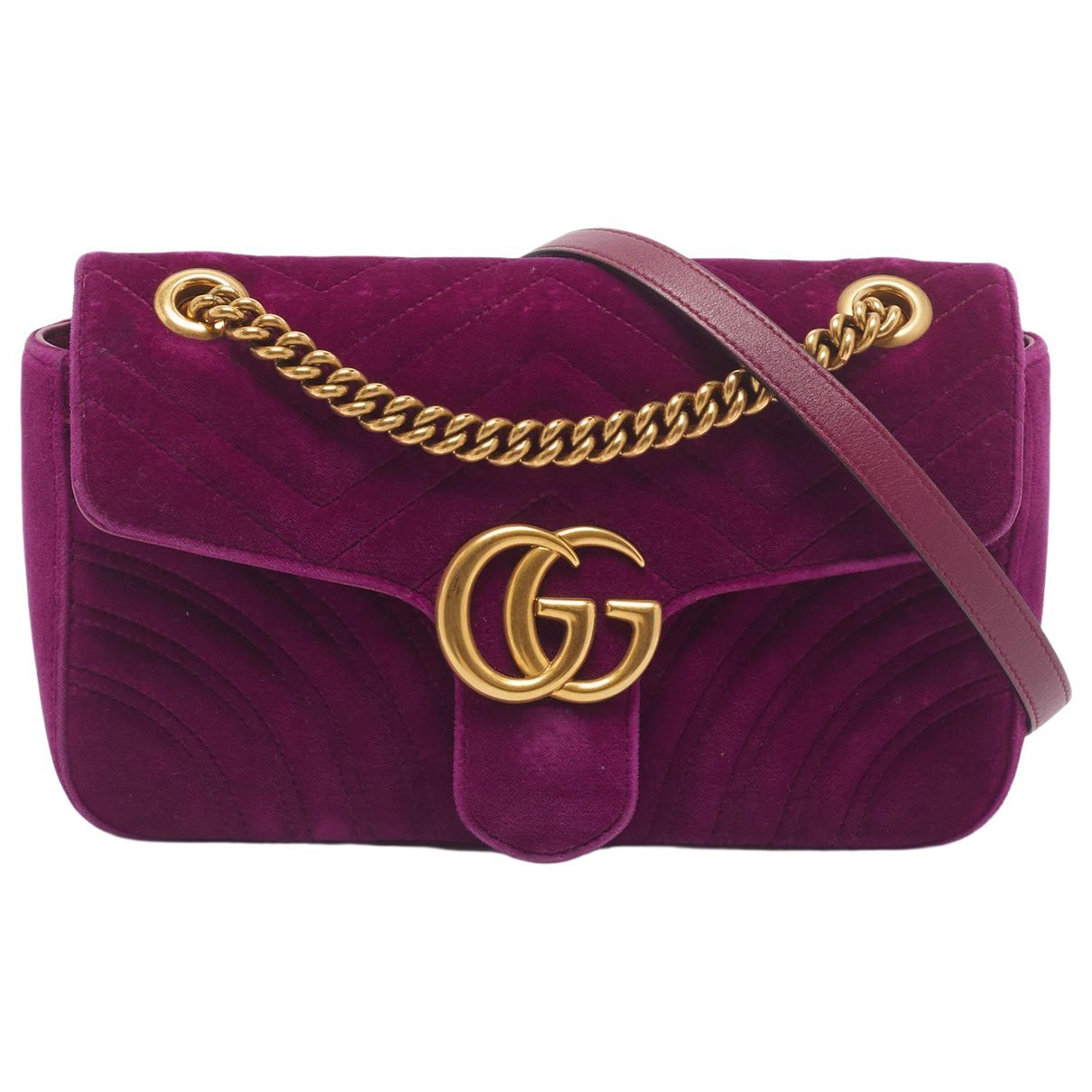 GG Marmont velvet handbag