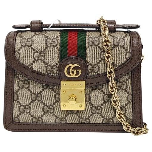 Ophidia leather mini bag