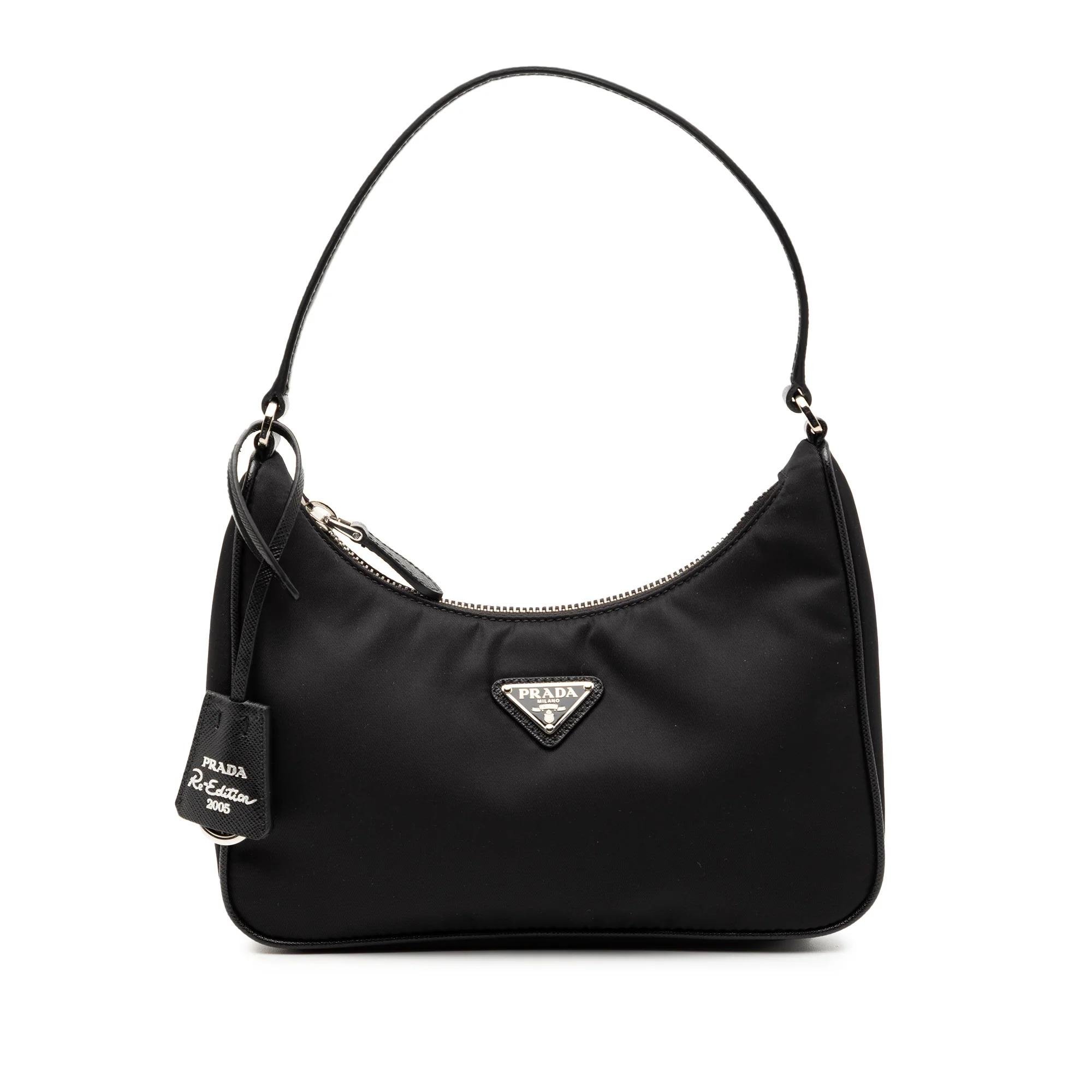 Re-Edition 2005 Zip cloth handbag