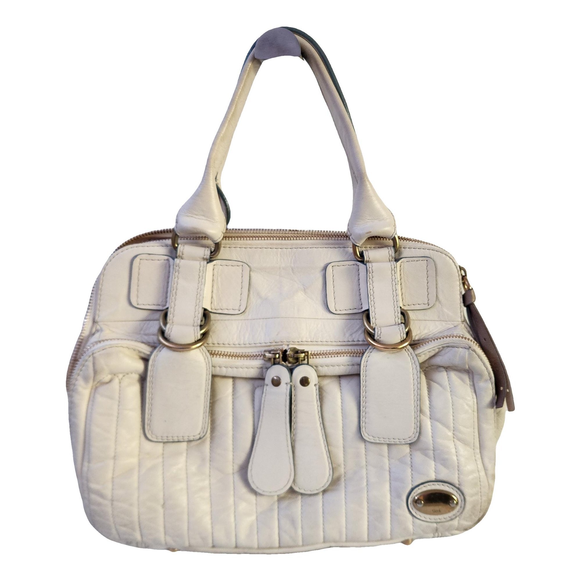 Bay leather handbag