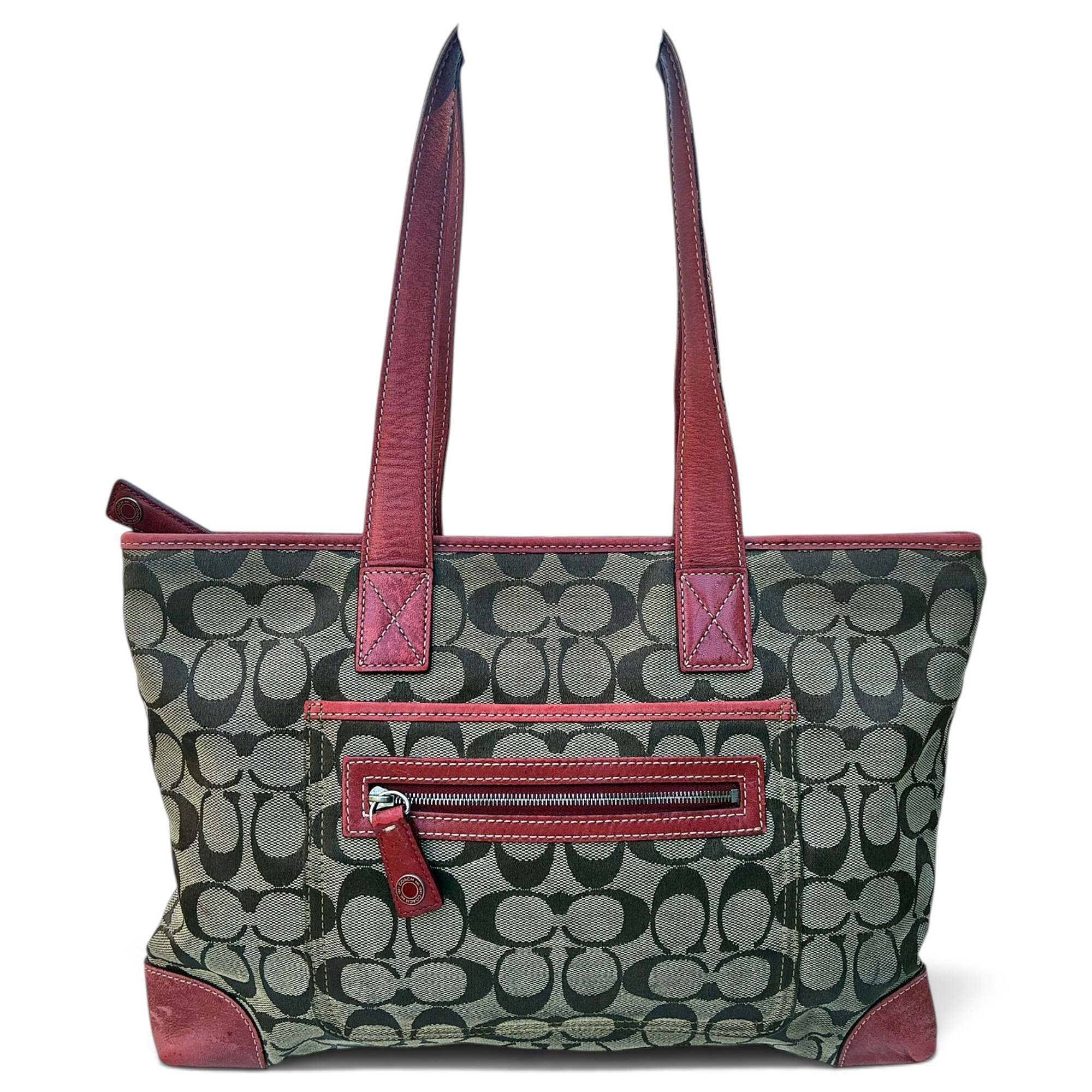 Signature Sufflette cloth handbag