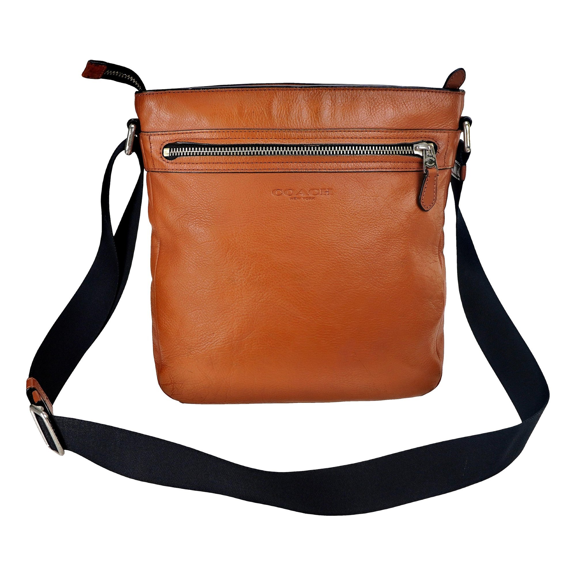 Leather crossbody bag