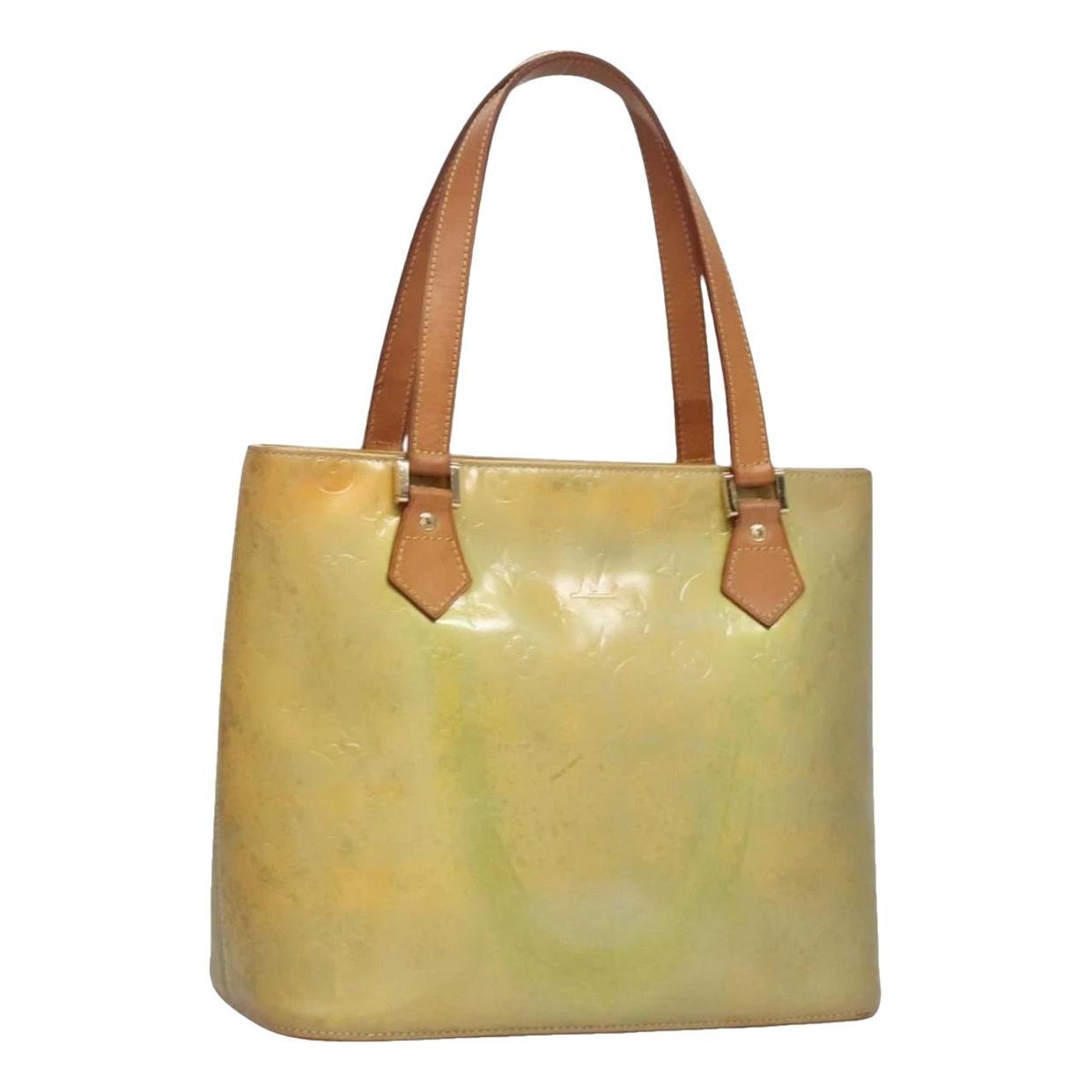 Patent leather handbag