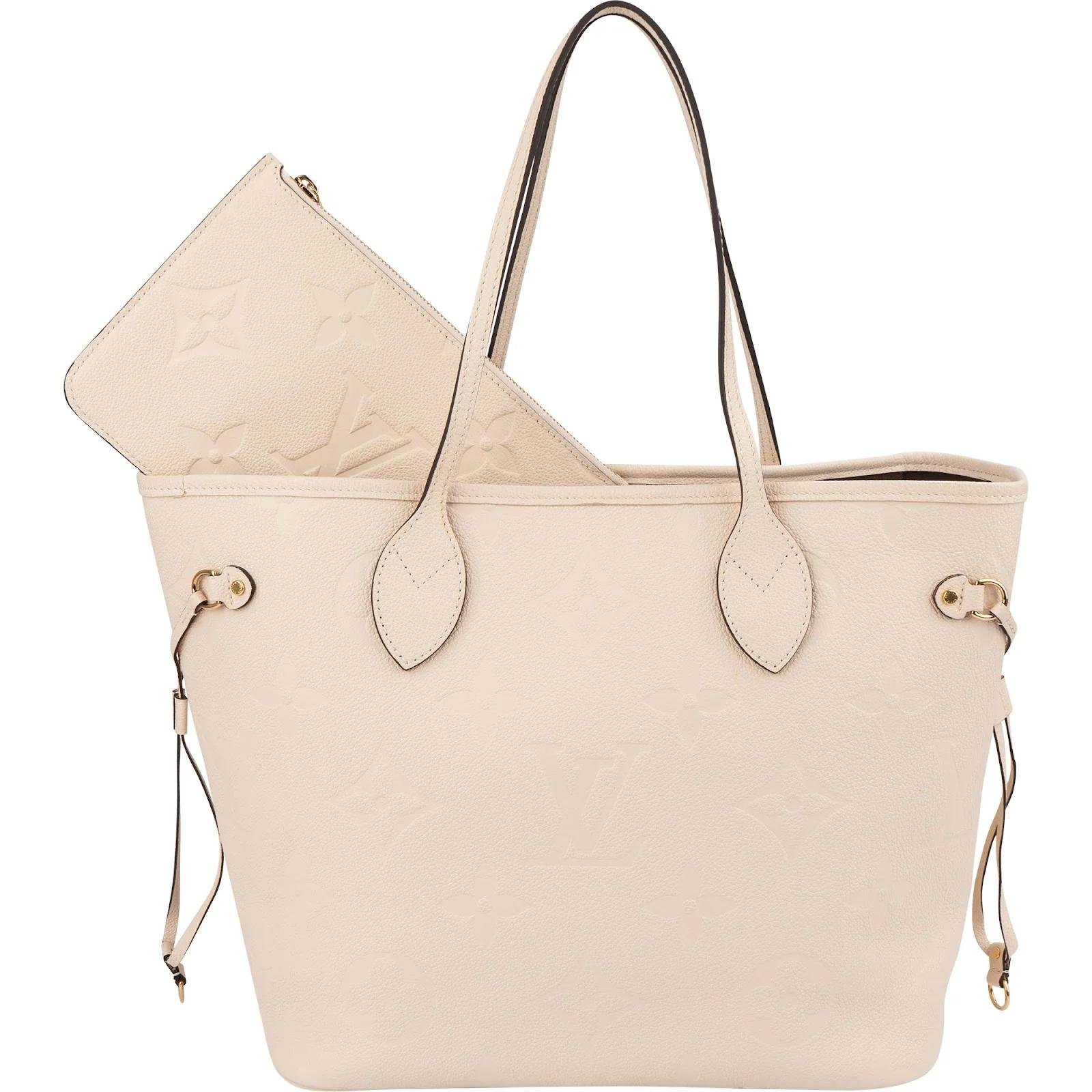 Neverfull leather handbag