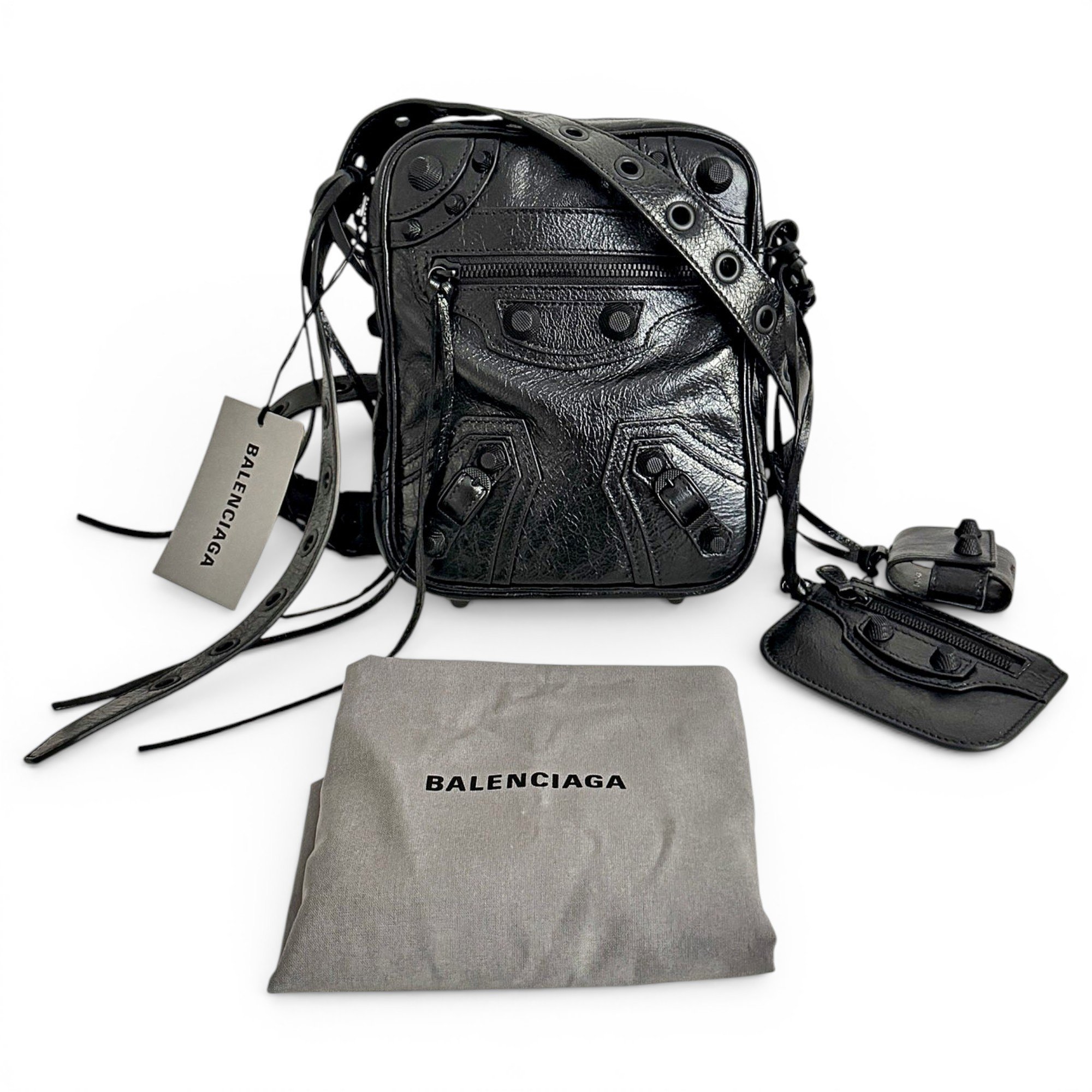 Le Cagole leather crossbody bag