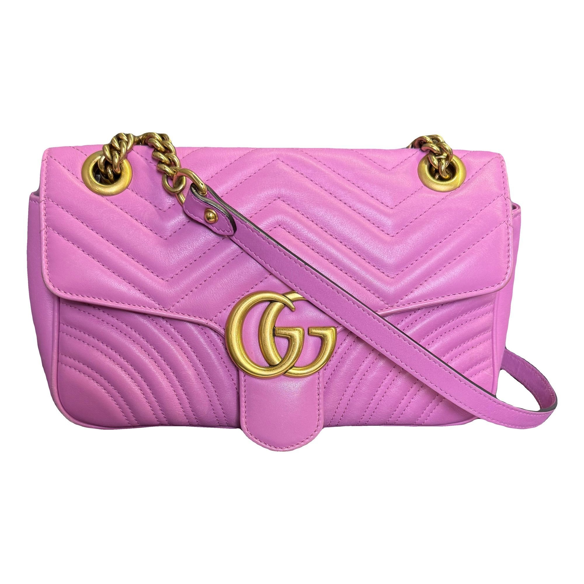 Marmont leather clutch bag