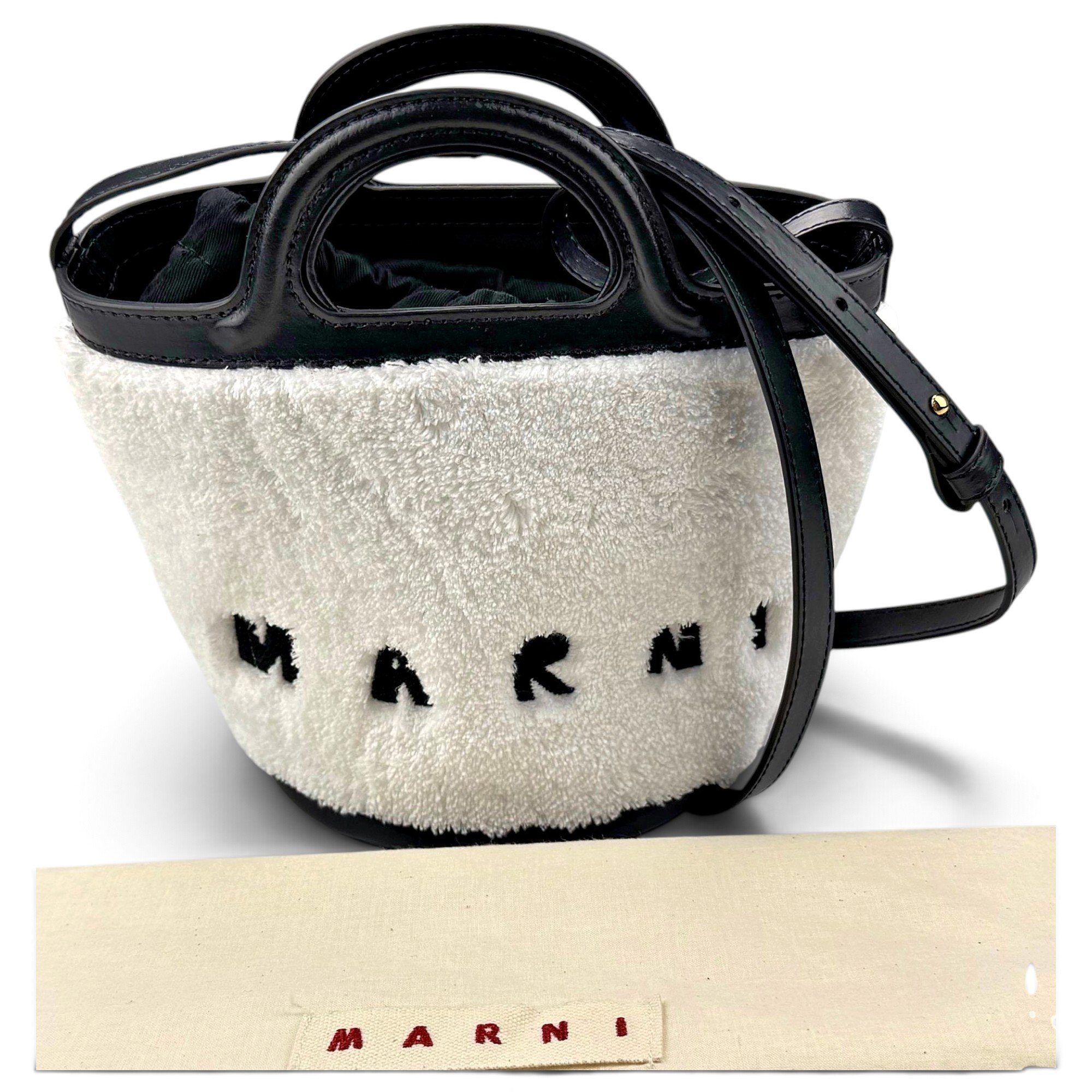 Tropicalia faux fur bag