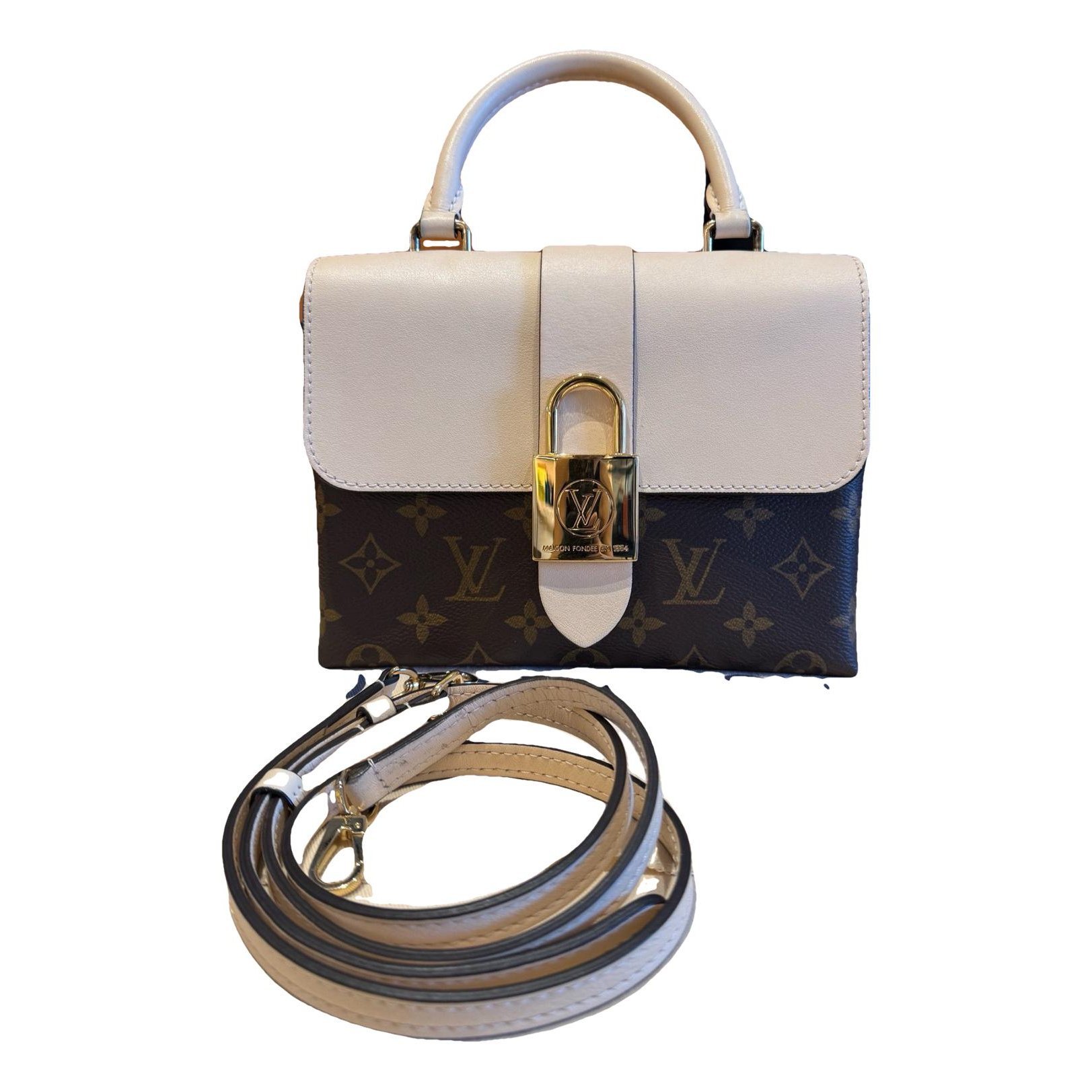 Locky BB leather handbag