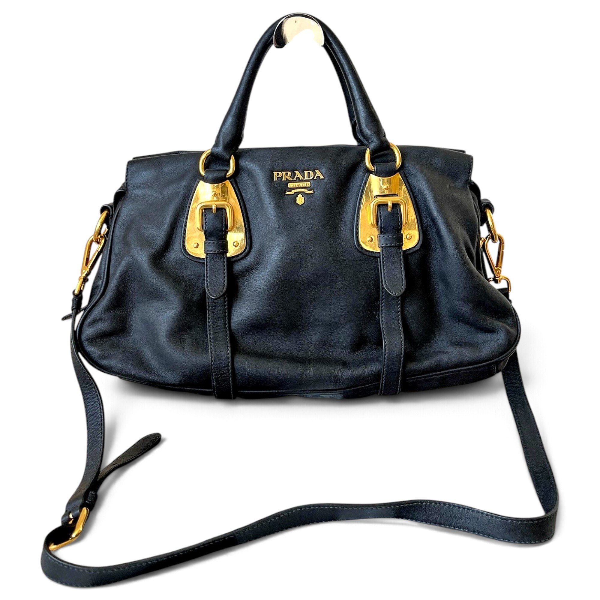 Leather handbag