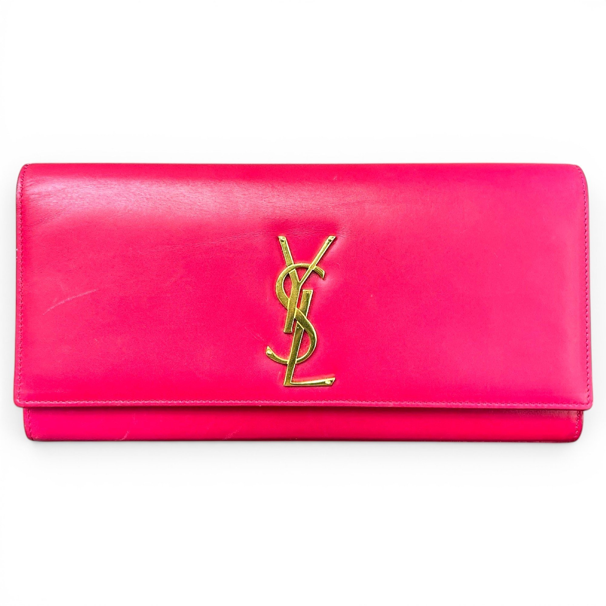 Kate monogramme leather clutch bag