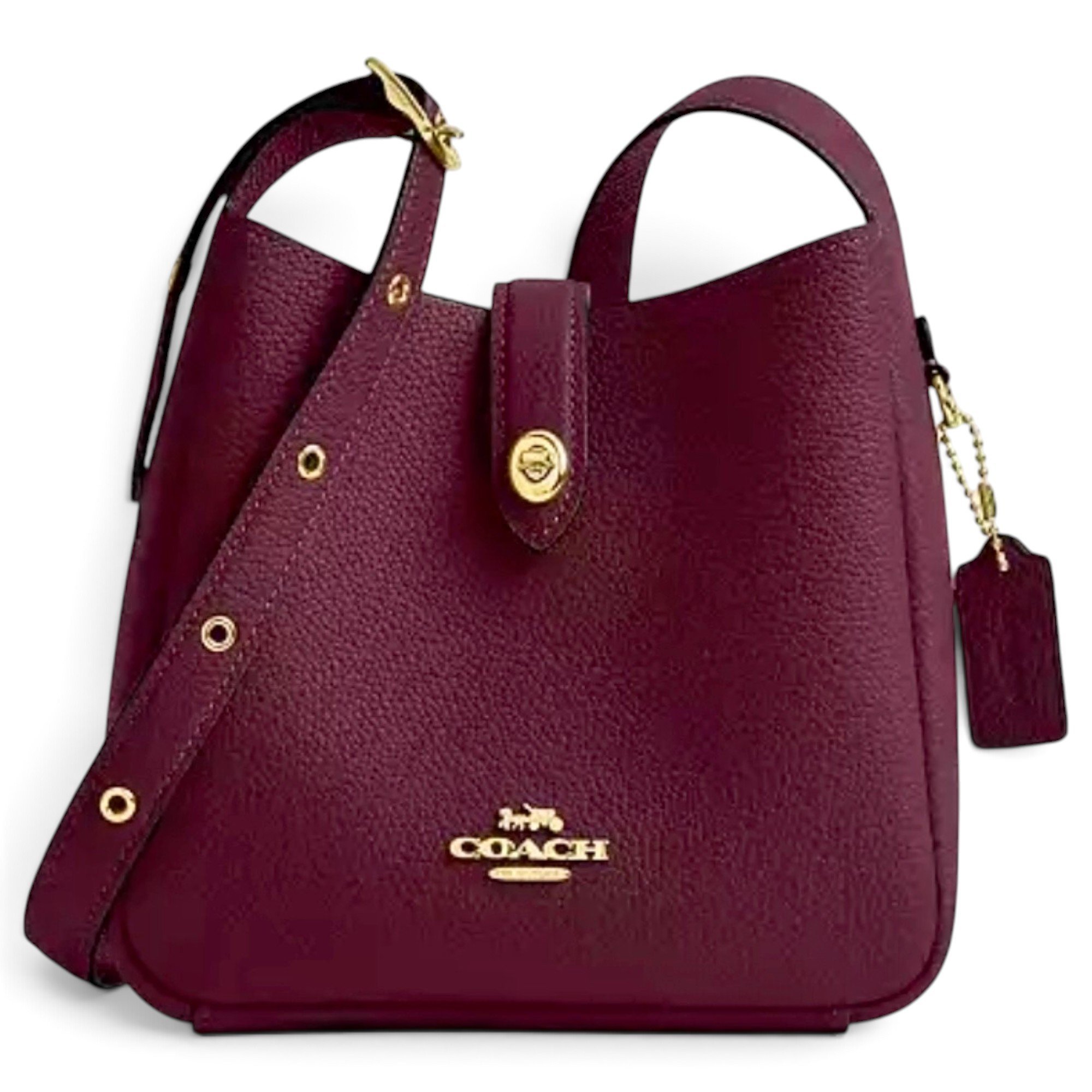 Cassie leather crossbody bag