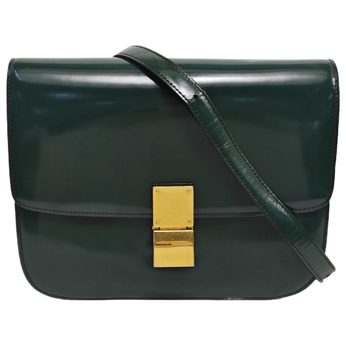 Leather crossbody bag