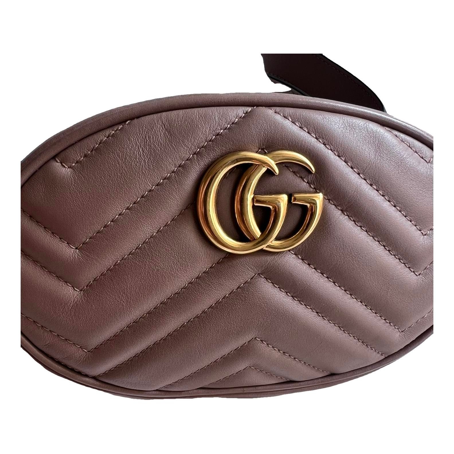 Marmont leather clutch bag