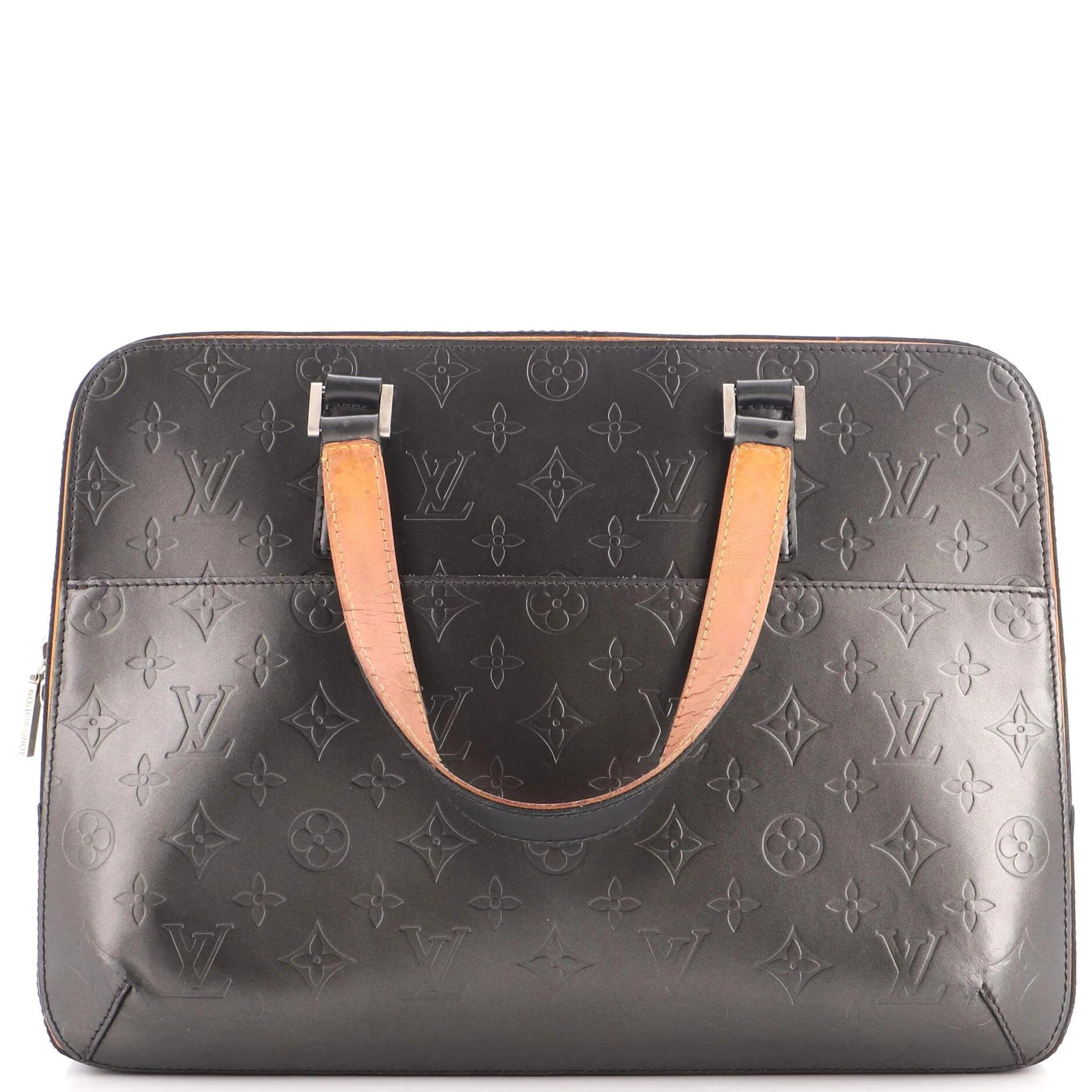 Patent leather tote