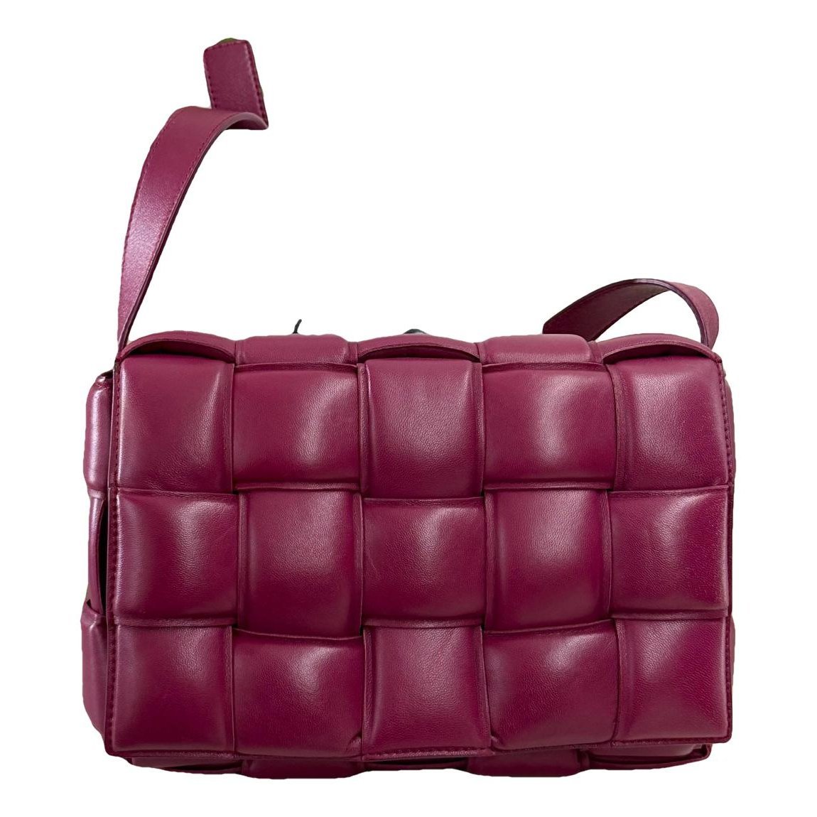 Cassette Padded leather handbag