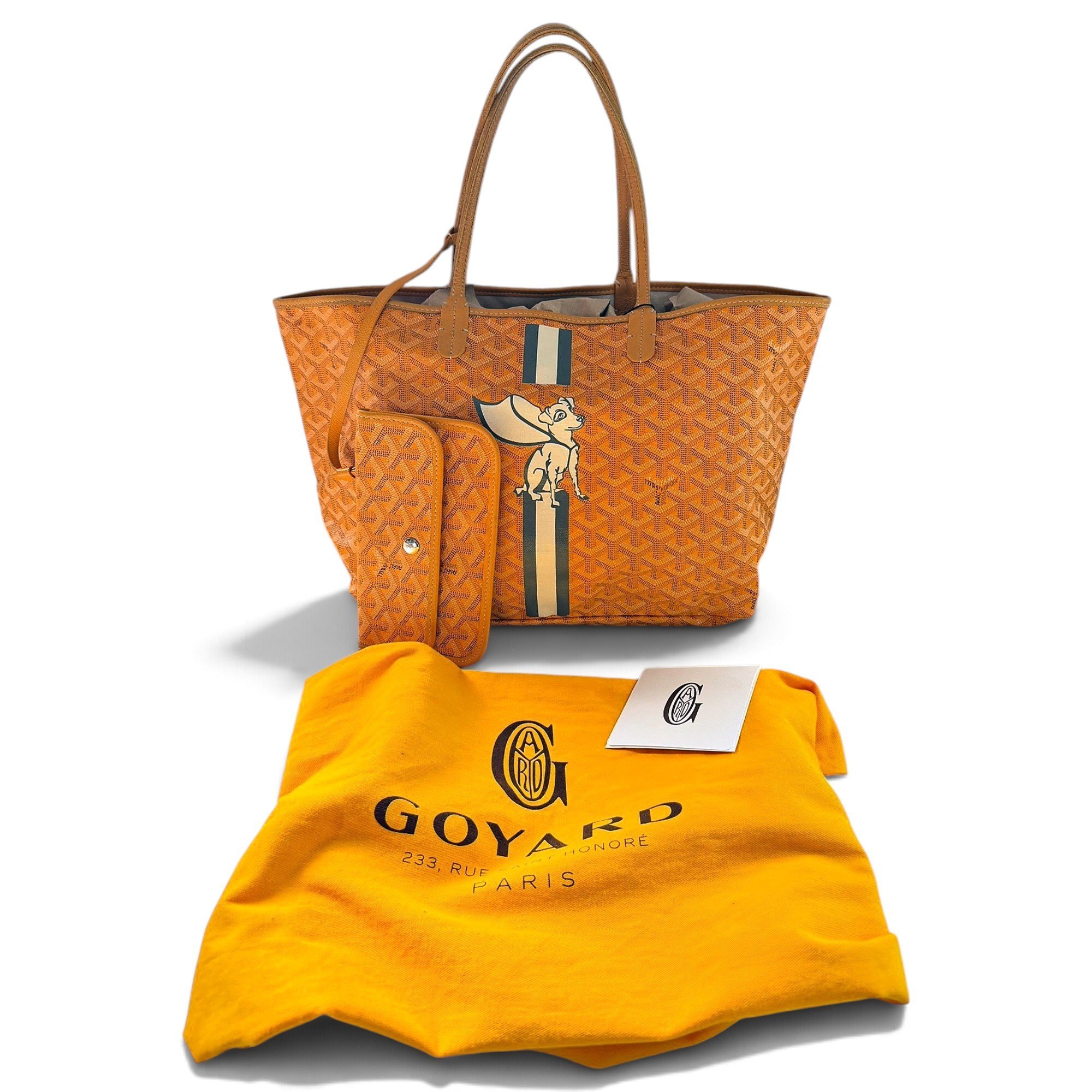 Saint-Louis leather tote